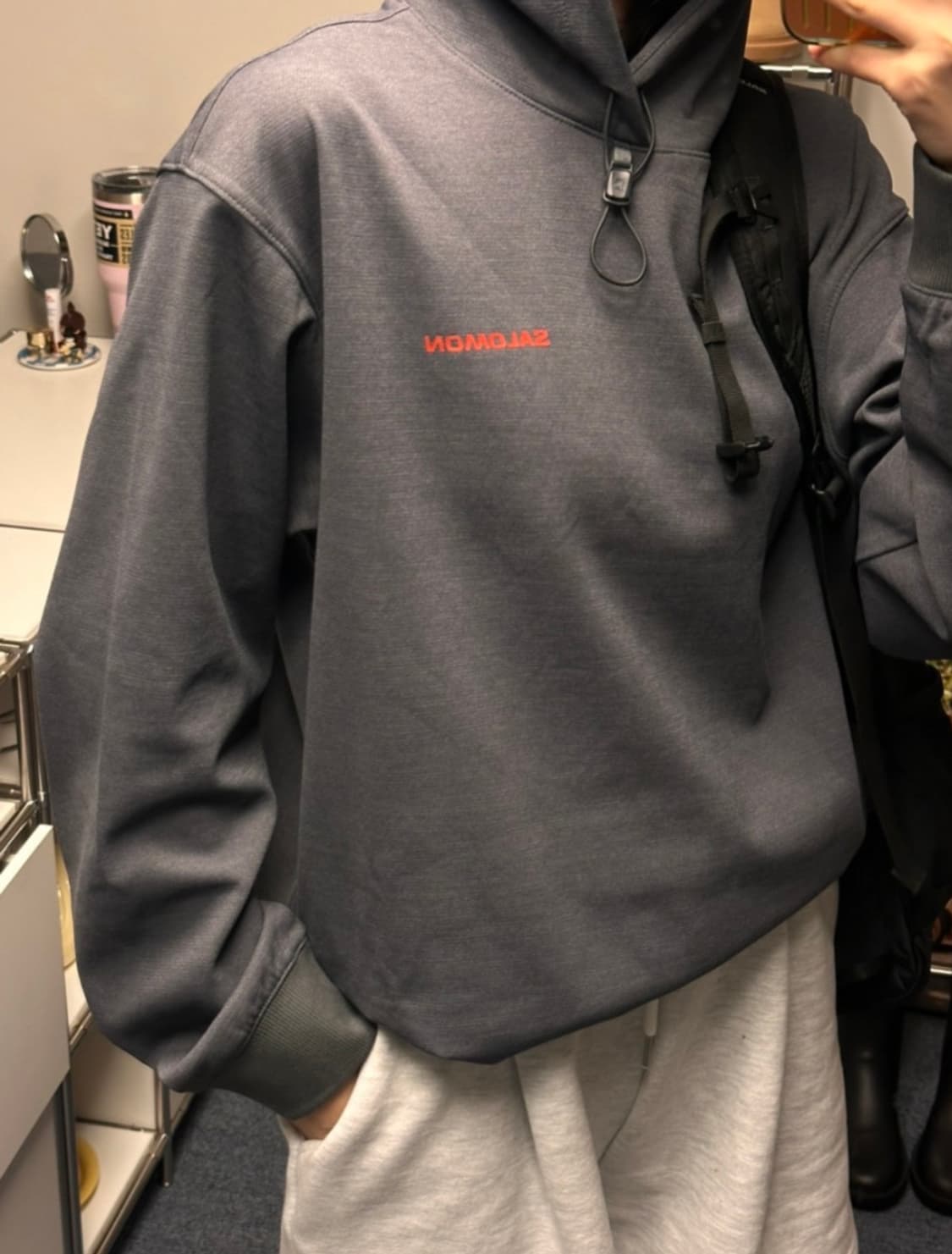 [새 상품] 살로몬 프라이머리 후디 m(남녀공용) 상품이미지4