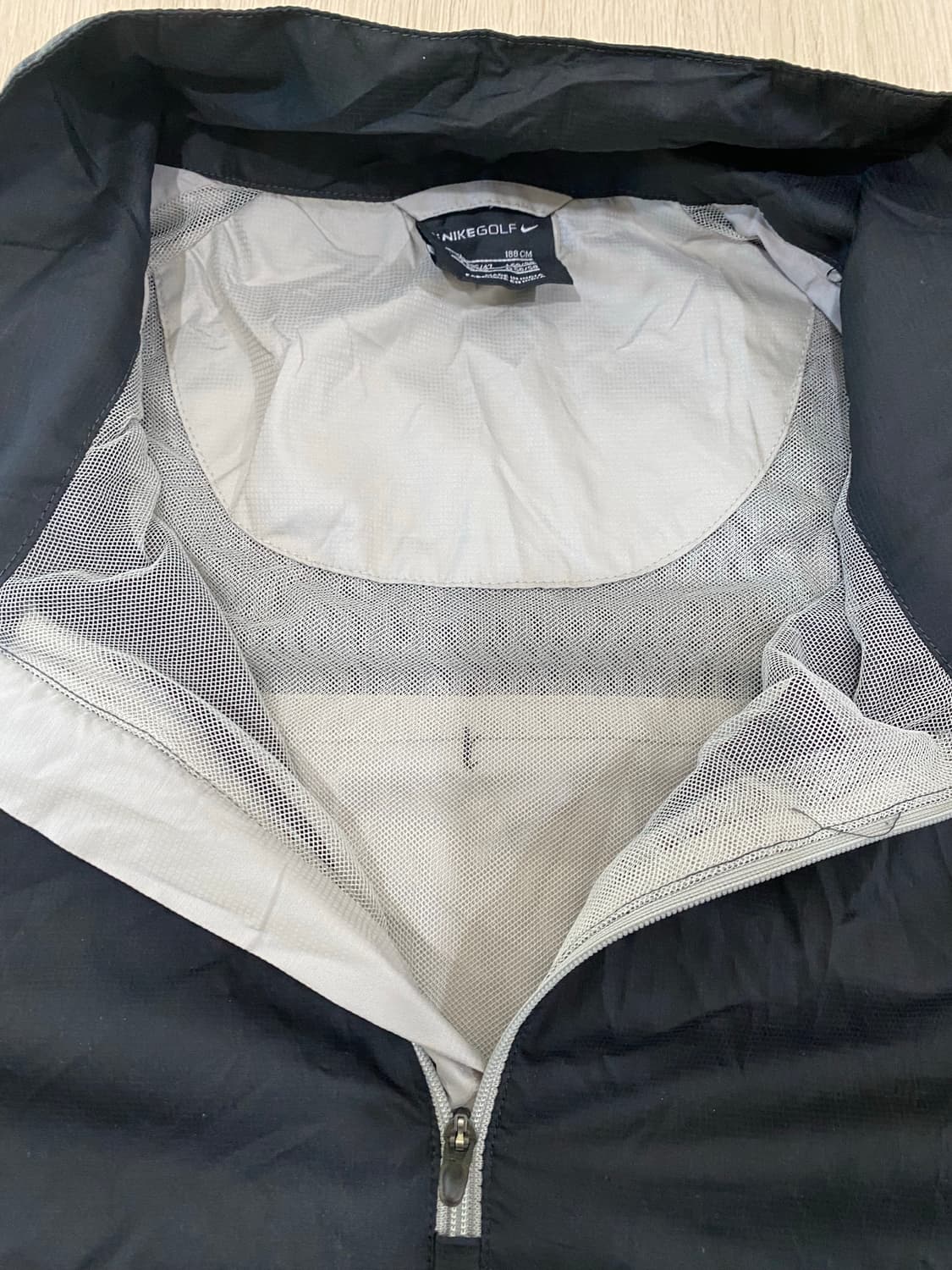 나이키 골프 블랙/아이보리 아노락 바람막이 (xl) 상품이미지9