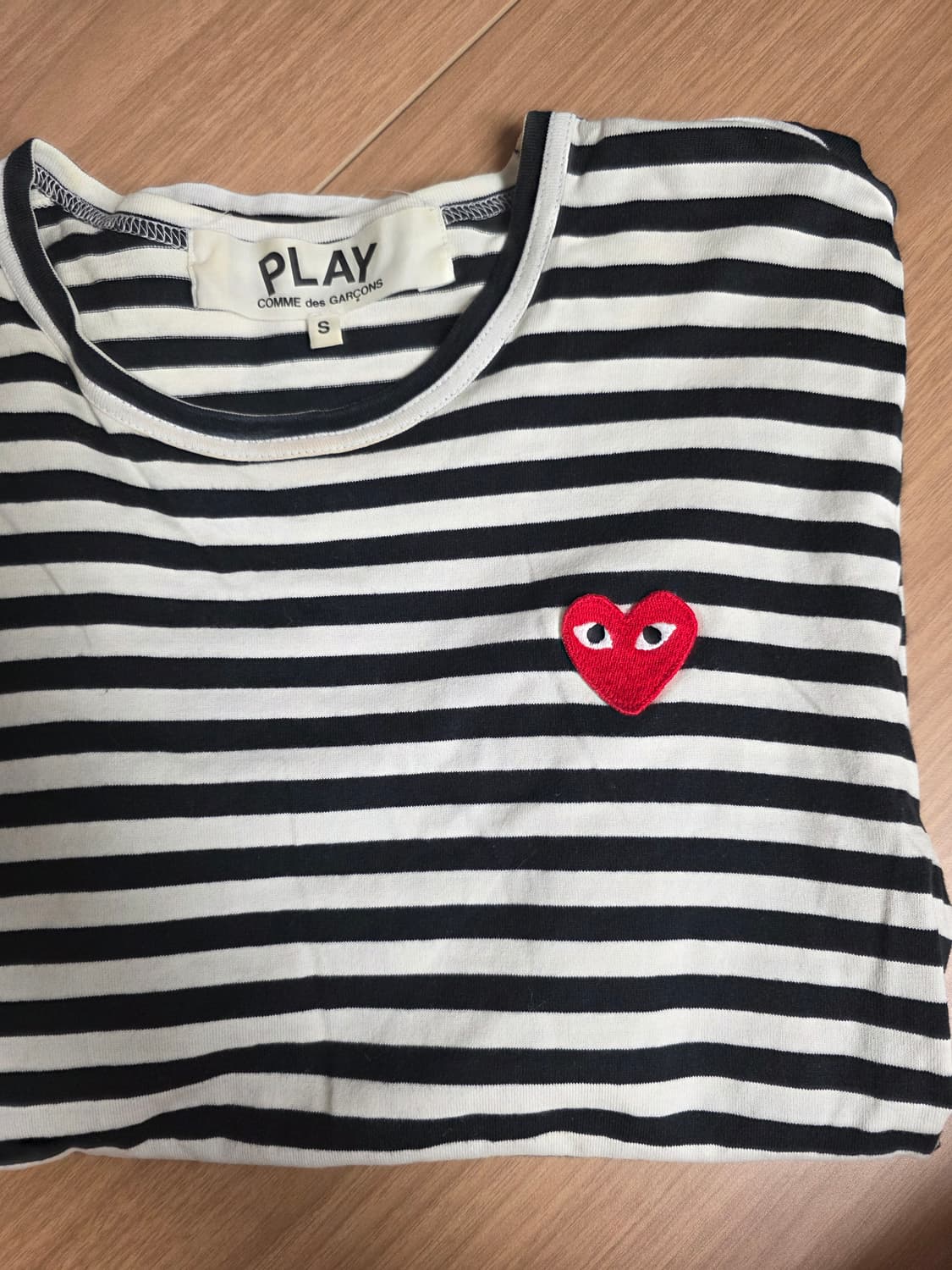 꼼데가르송 단가라 T164긴팔티 상품이미지1