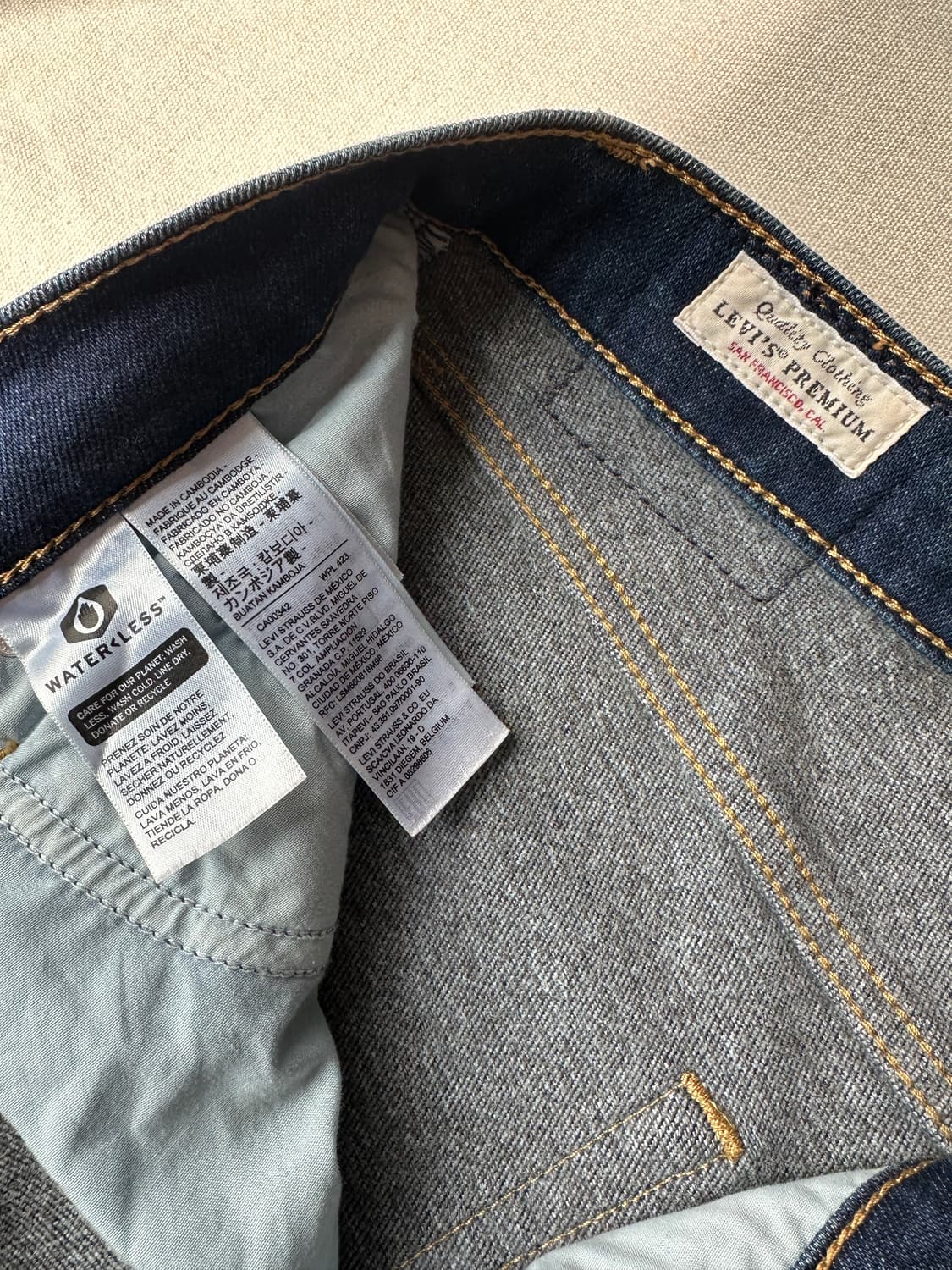 리바이스 Baggy Dad 배기대드 와이드 데님팬츠 27 상품이미지6