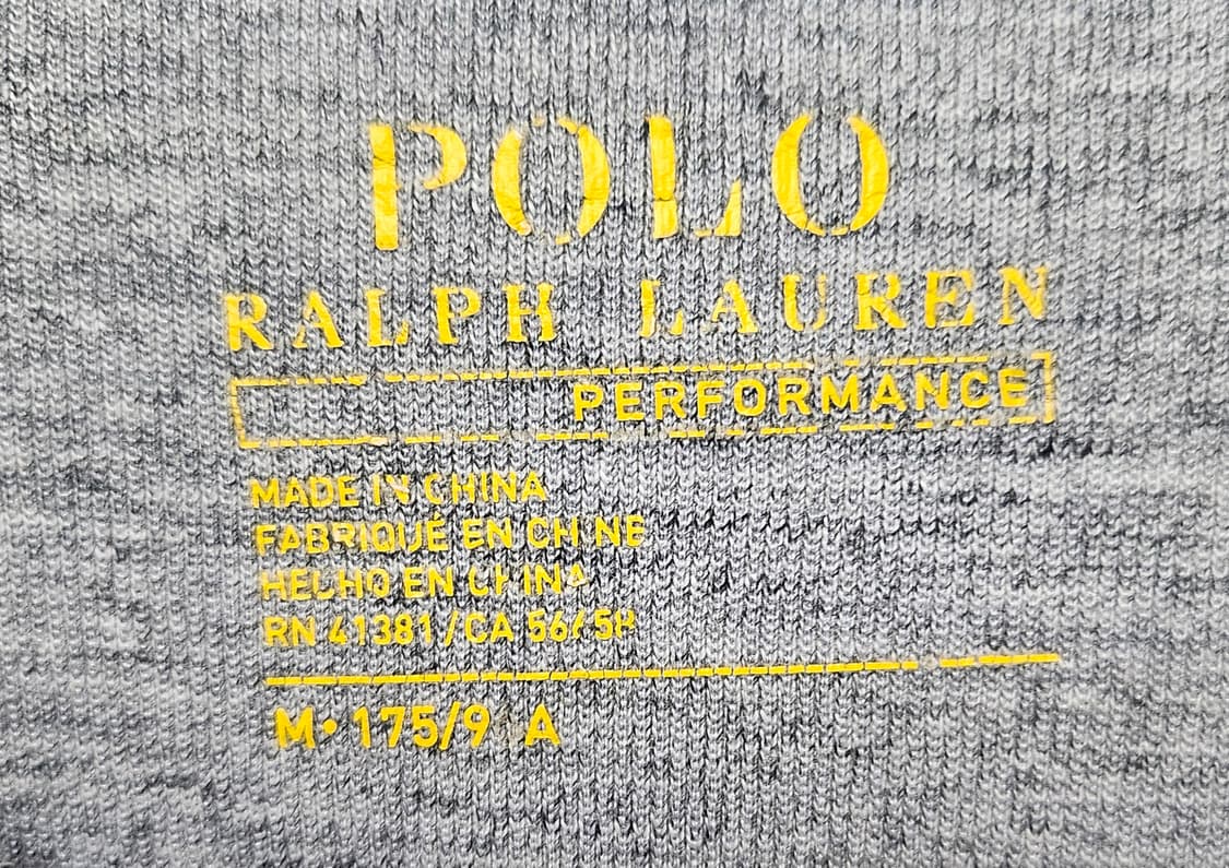 (95~100)M ☆초대장급☆ 랄프로렌폴로 [그레이] 맨투맨긴팔티 상품이미지2