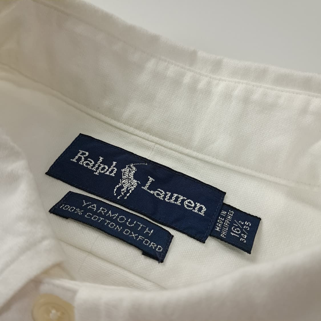 CK989 XL 폴로 90s 옥스포드 화이트 셔츠 남방 상품이미지3