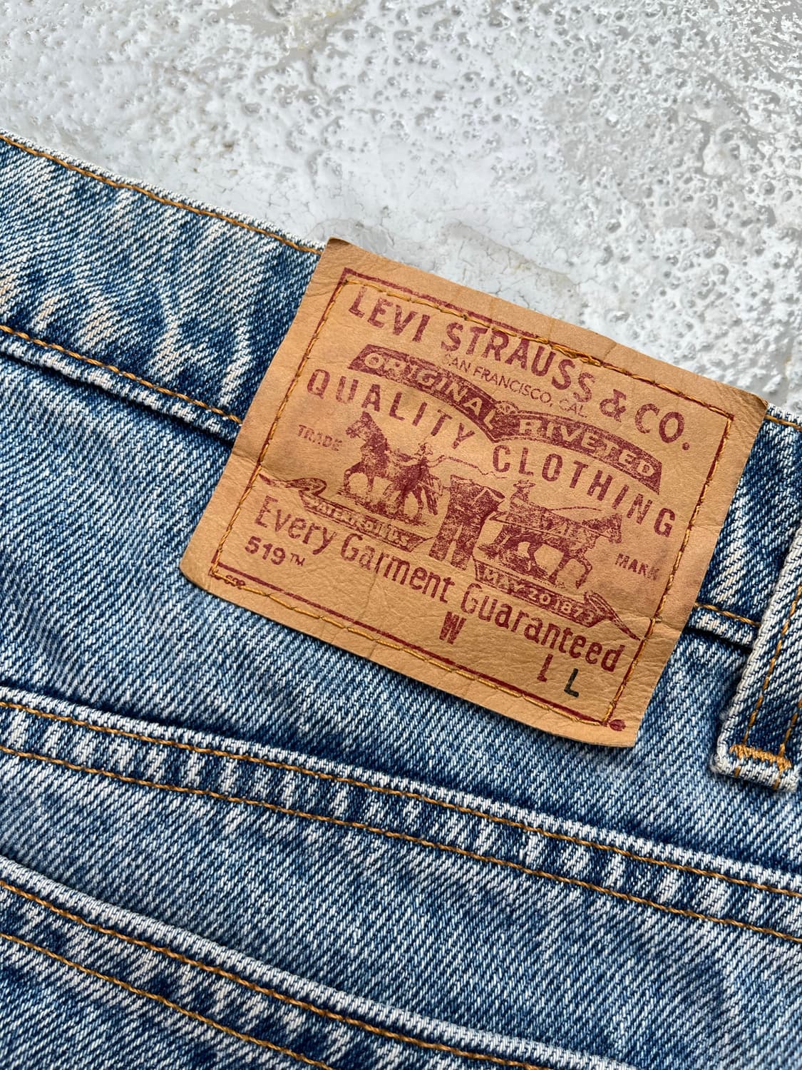 1990s Levis 519 Bell Bottom Jeans 상품이미지4