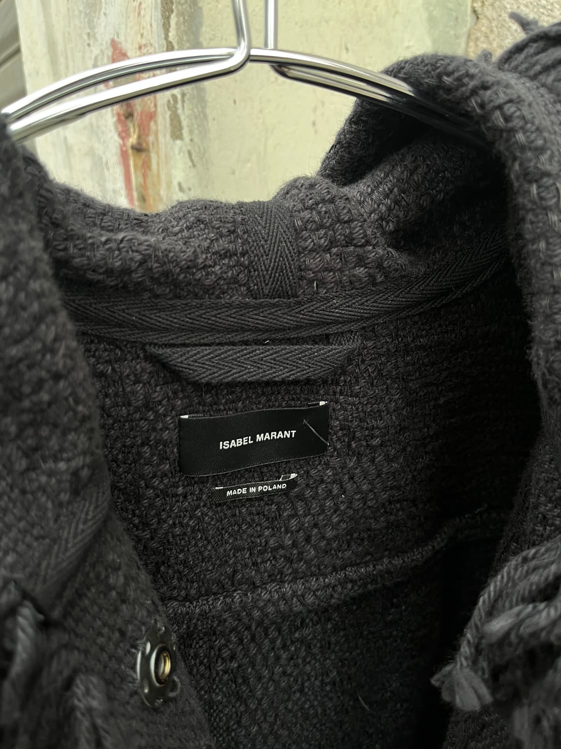 Isabel Marant 프린지 코튼 린넨 혼방 후드 베스트 상품이미지7