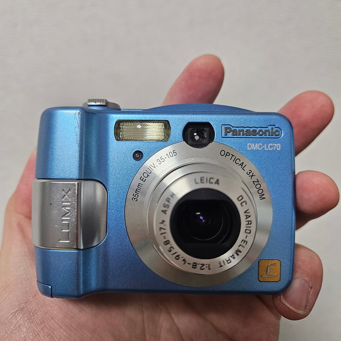 파나소닉 DMC-LC70 블루 건전지 디카 디지털카메라 PANASONIC 상품이미지2