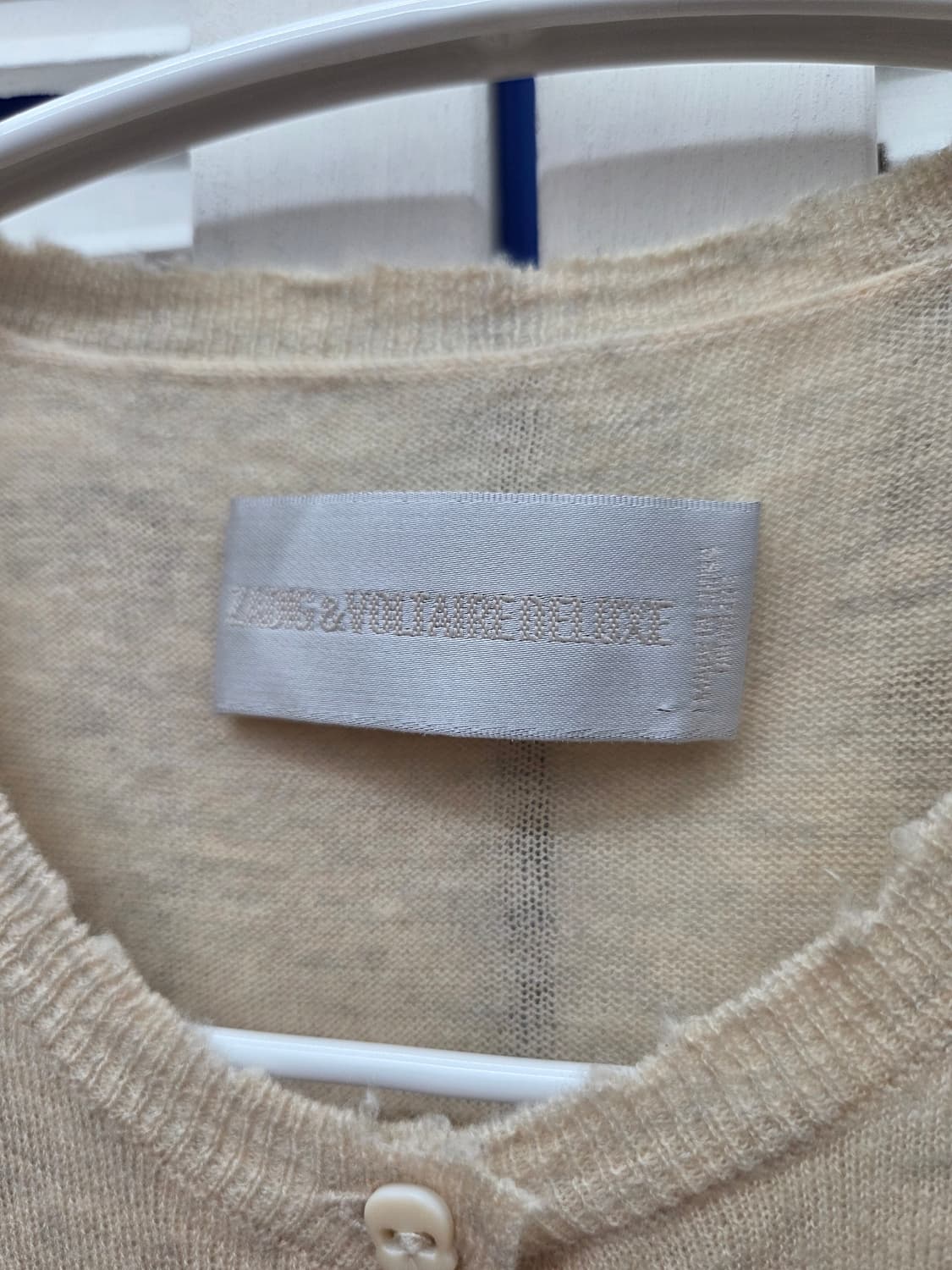 자딕앤볼테르 캐시미어 스컬 버튼 가디건 상품이미지3