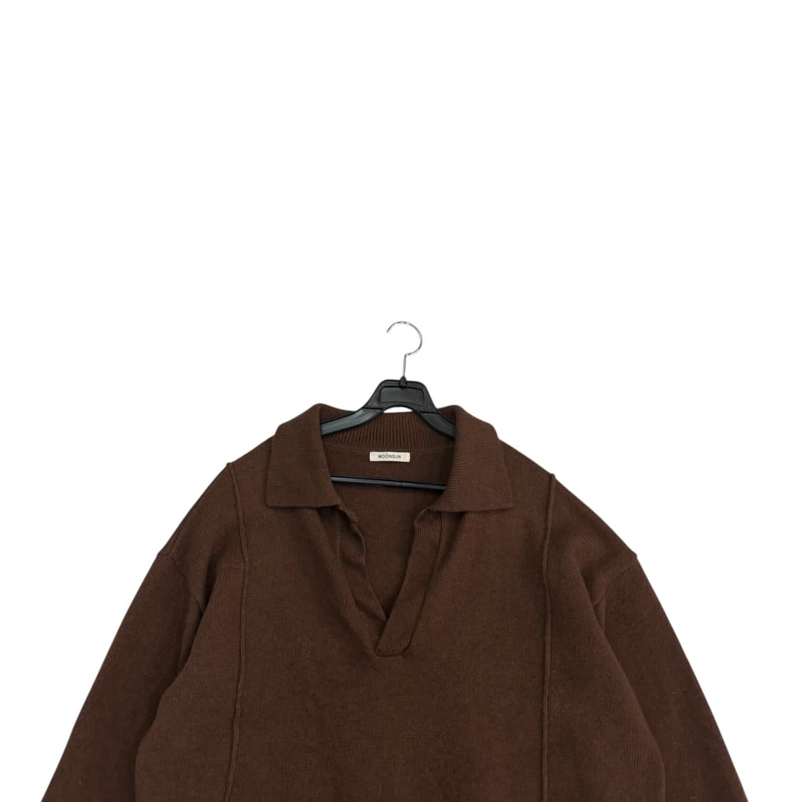 문선 유니섹스 카라 니트 상품이미지2