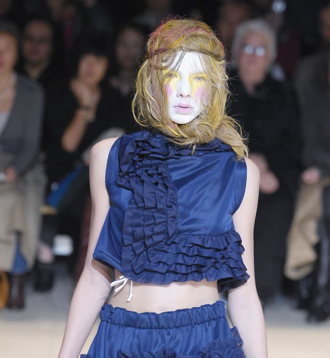 꼼데가르송 프릴 레이어드 탑 M 상품이미지1