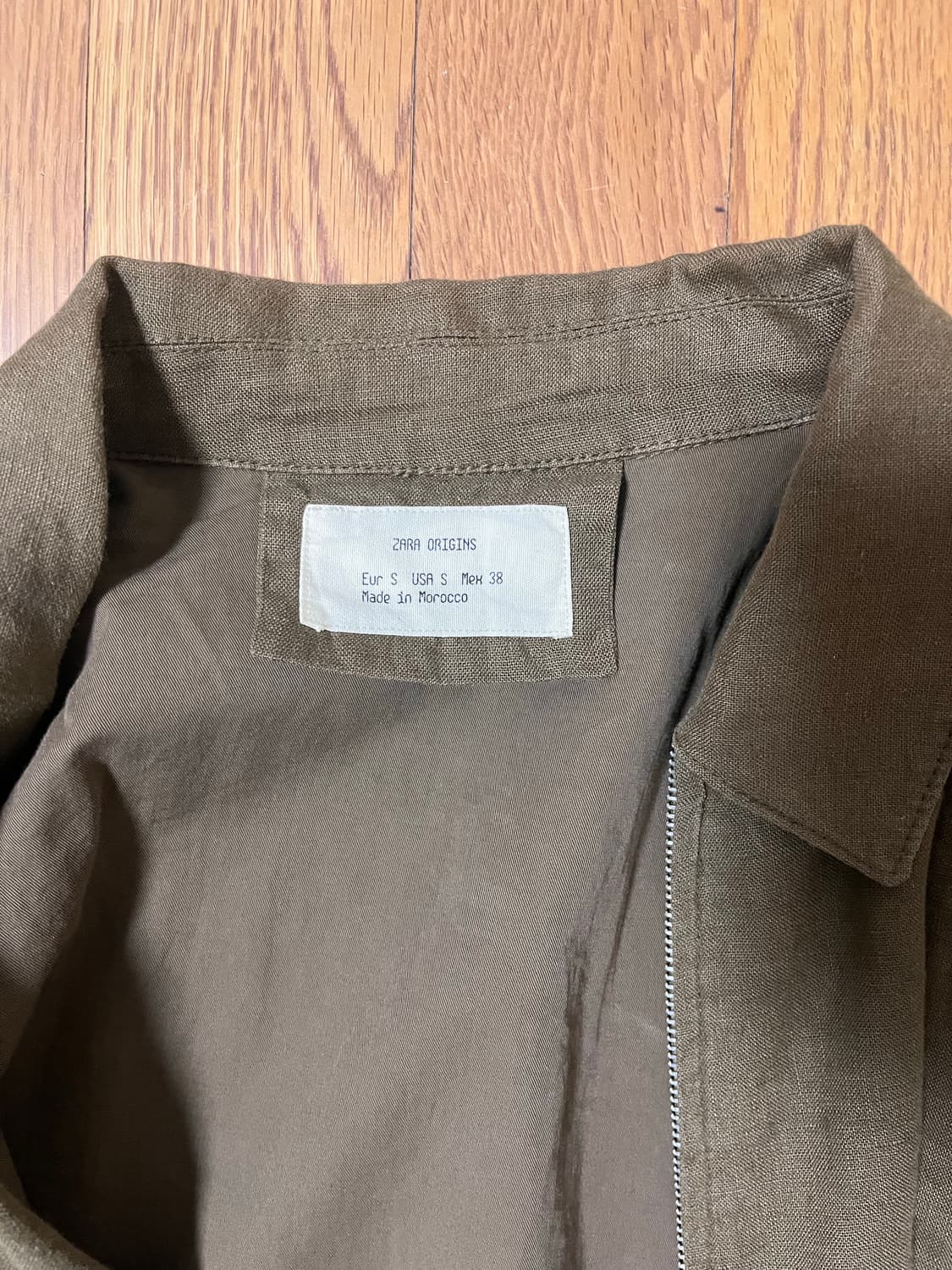 자라 오리진스 집업 셔츠 상품이미지3