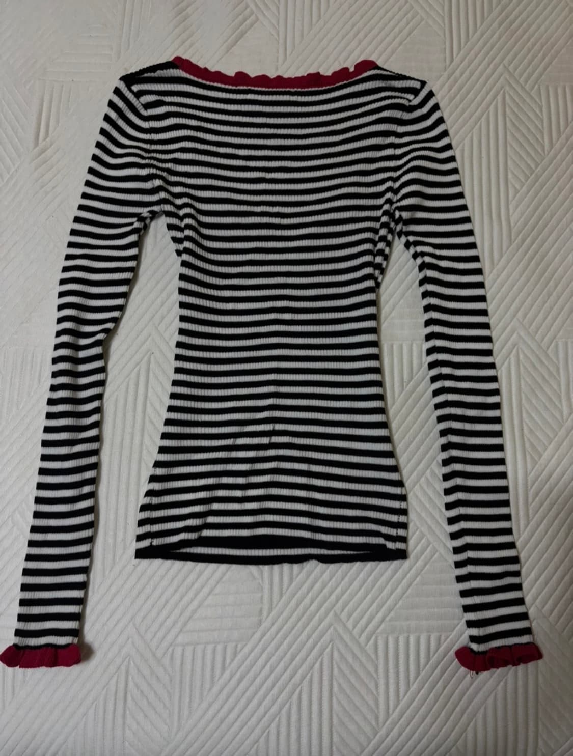 빈티지 스트라이프 긴팔 티셔츠 상품이미지2