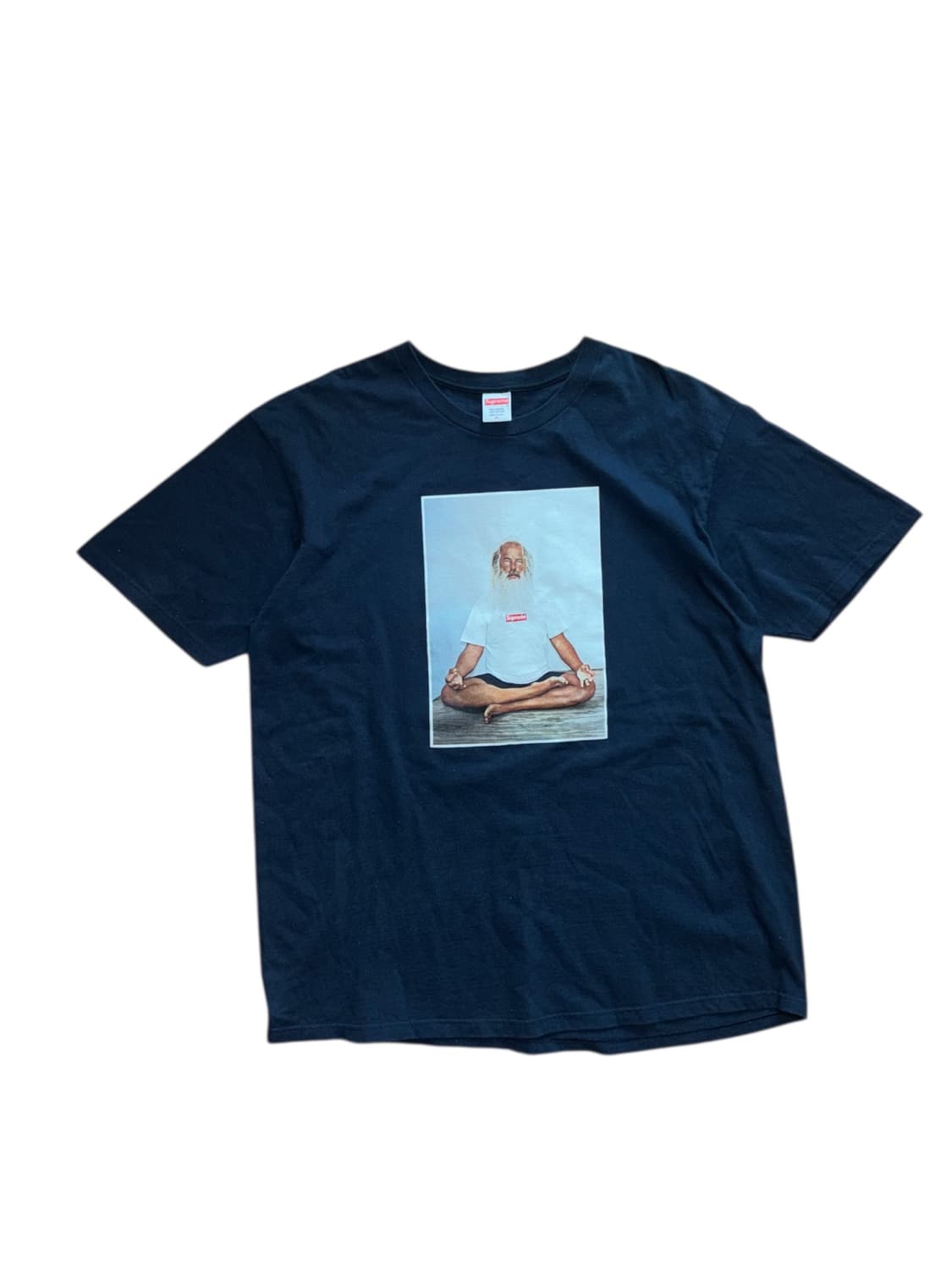 슈프림 릭루빈 21fw 네이비 반팔 티셔츠 상품이미지2