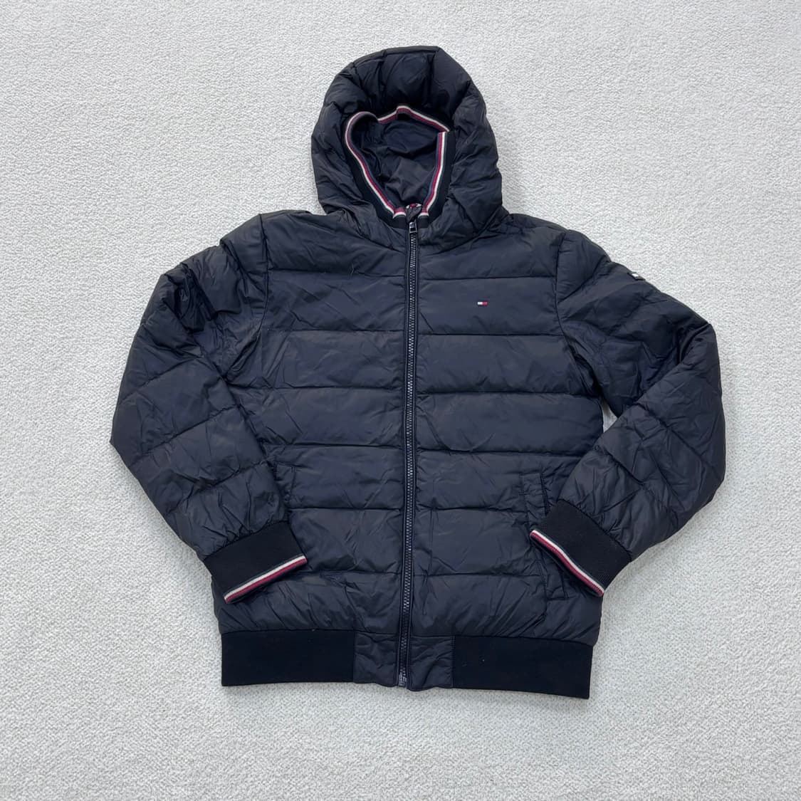 152 타미힐피거 키즈 후드 패딩 점퍼 0309E 상품이미지1