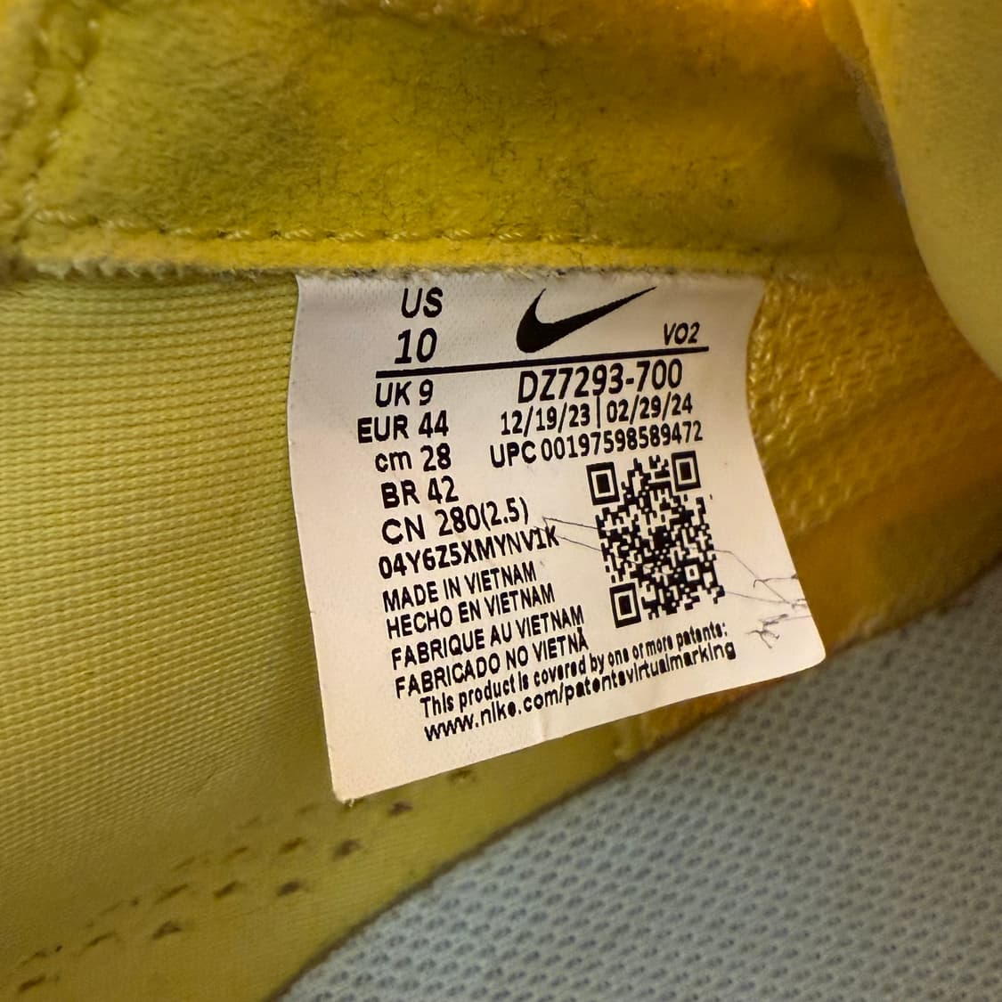 Nike Hot Step 2 Drake NOCTA Opti Yellow 상품이미지4