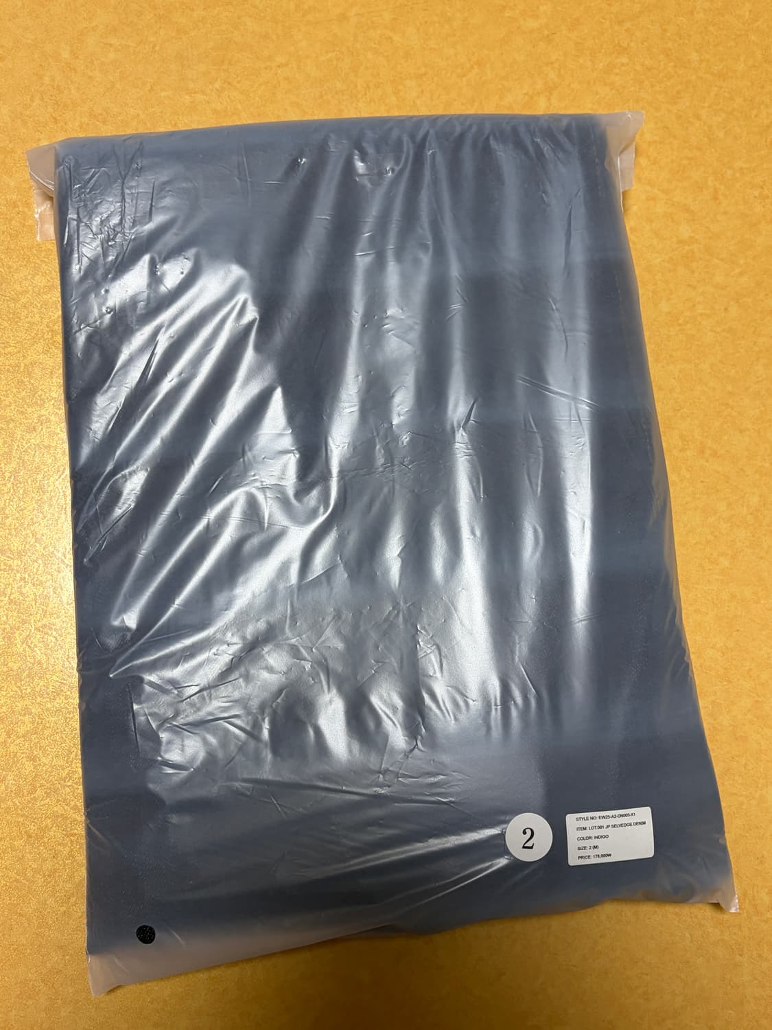 에브리원 셀비지 데님 2사이즈 상품이미지3