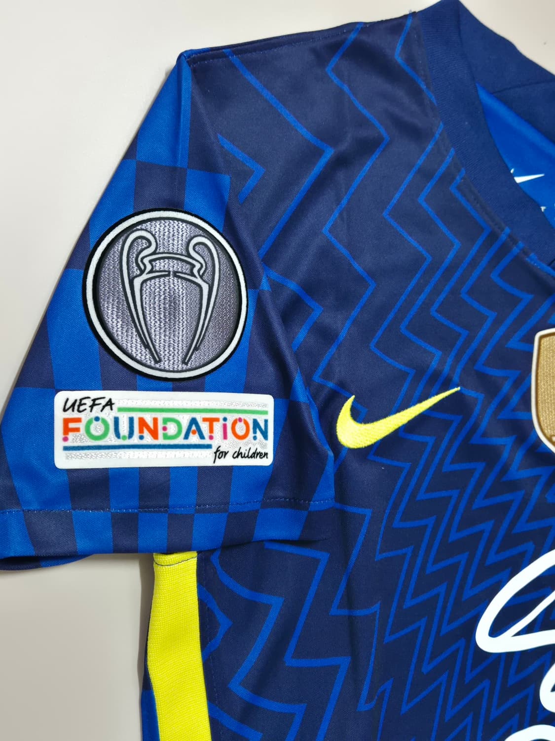 21-22 첼시 홈 은골로 캉테 유니폼 M 레플리카 상품이미지4