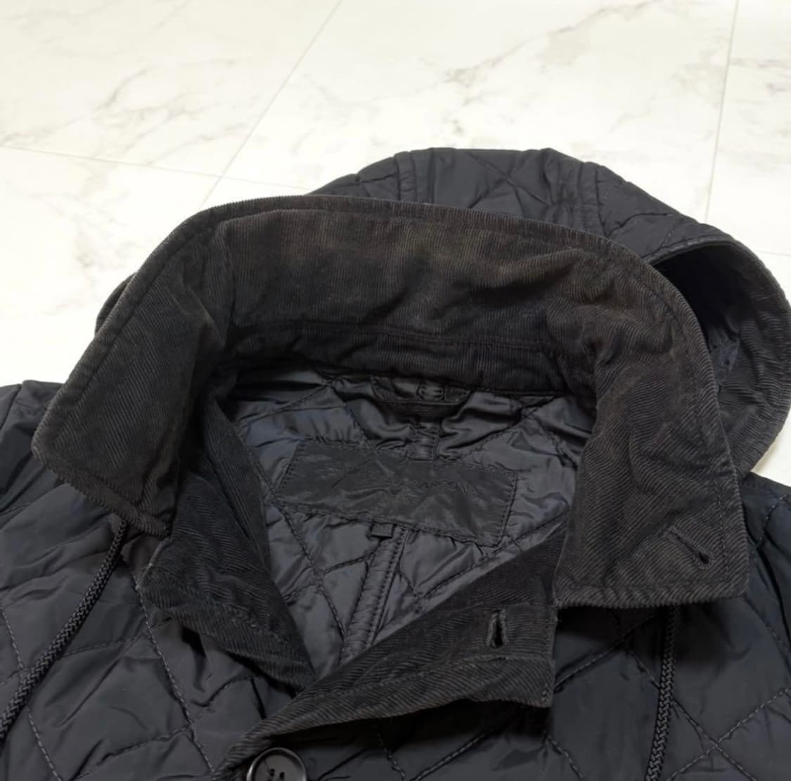 꼼데가르송 옴므 퀼팅 코듀로이 도킹 코트 자켓 상품이미지6