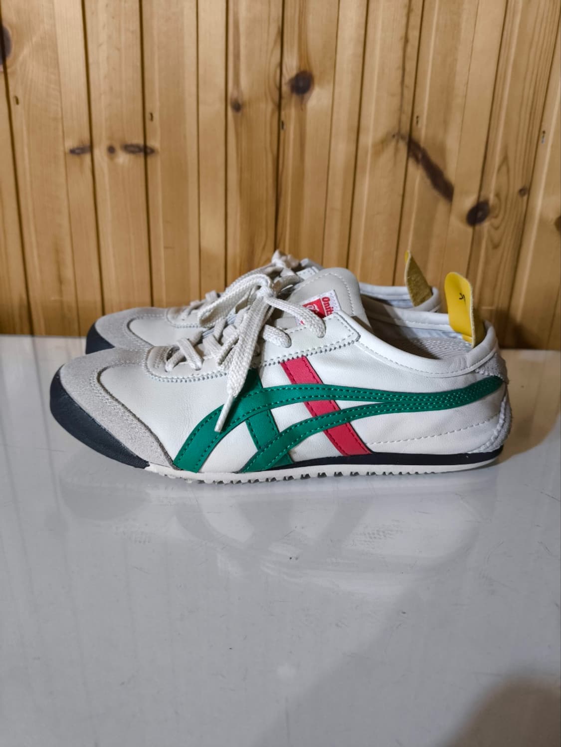 240mm 오니츠카타이거 멕시코66 크림올리브 상품이미지1