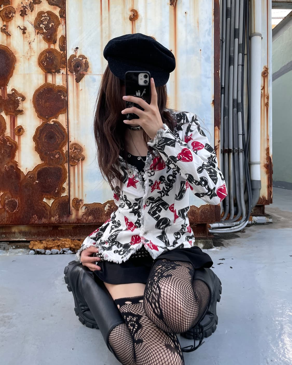 🎸MOSCHINO 패턴 디테일 자켓🎸 상품이미지2