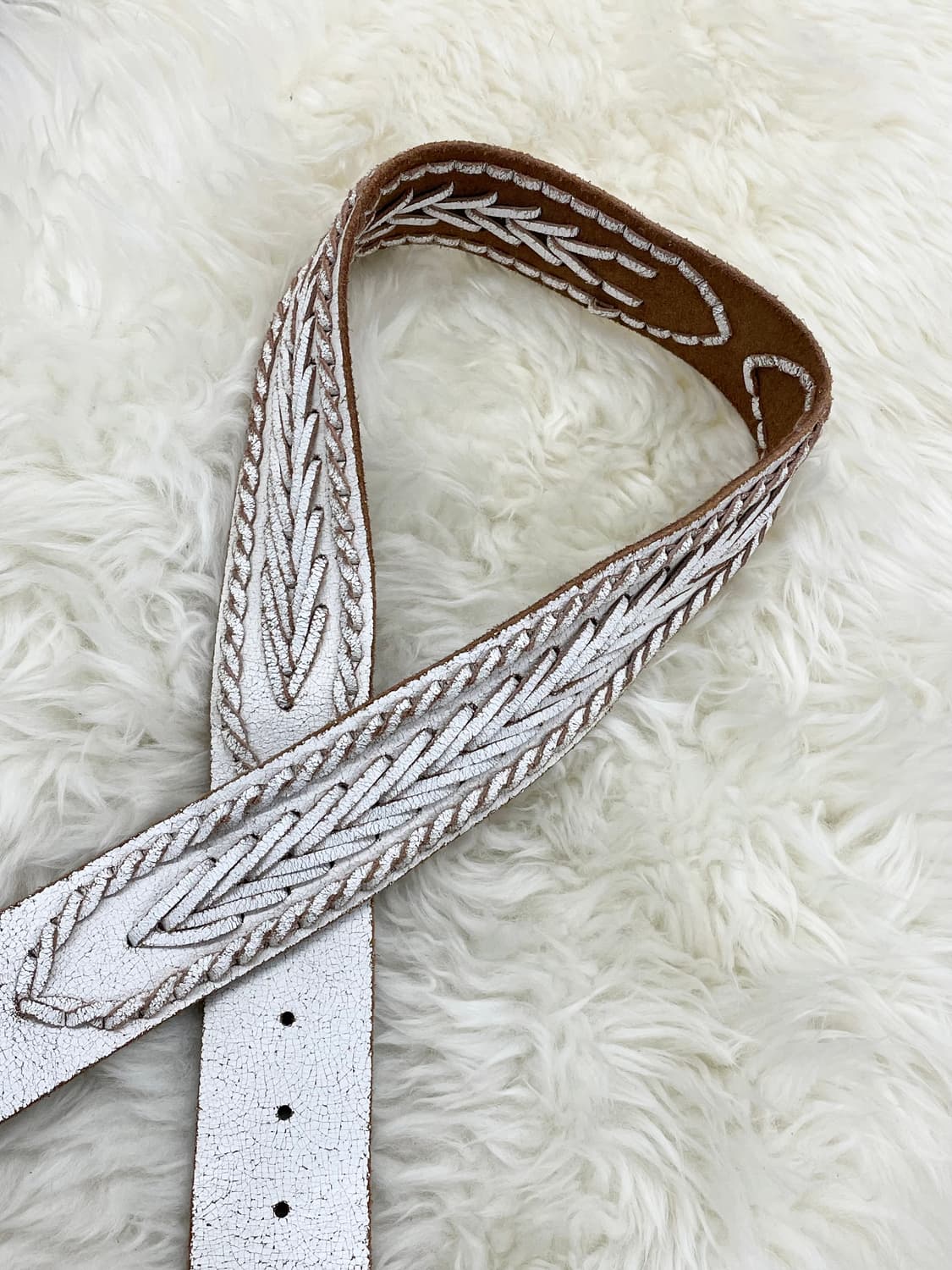 리얼레더 디테일 웨스턴 버클 벨트 상품이미지5