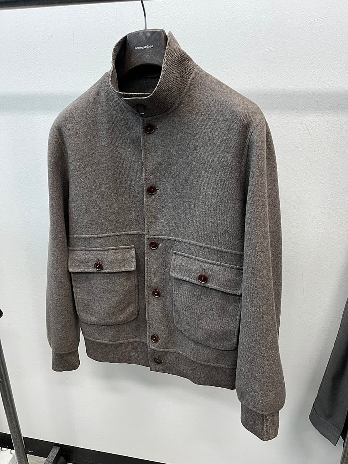 105) 던힐 이태리 니트 헤링턴자켓  상품이미지1