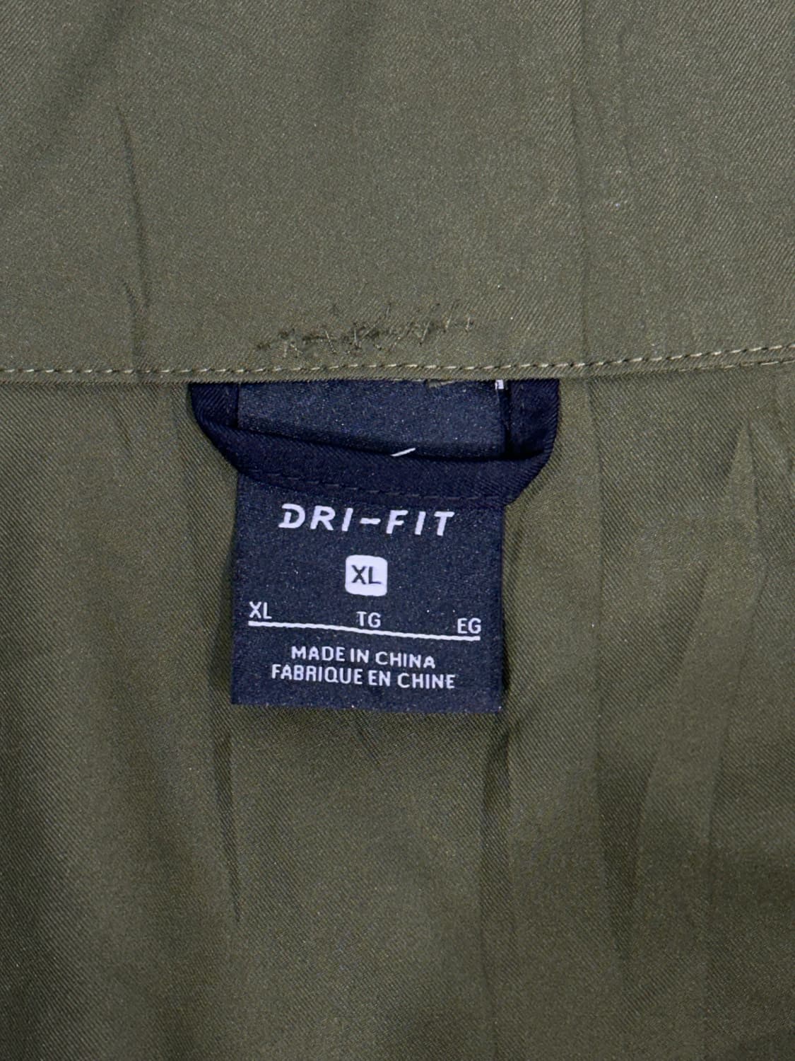 나이키 카키 그린 오버핏 바람막이 자켓 XL 상품이미지7