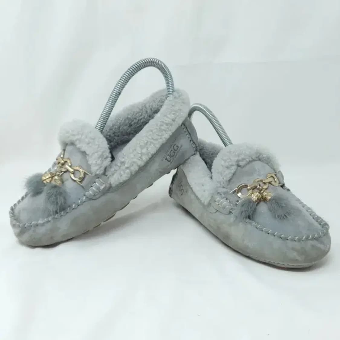 UGG 어그 모카신 220mm 그레이 상품이미지2