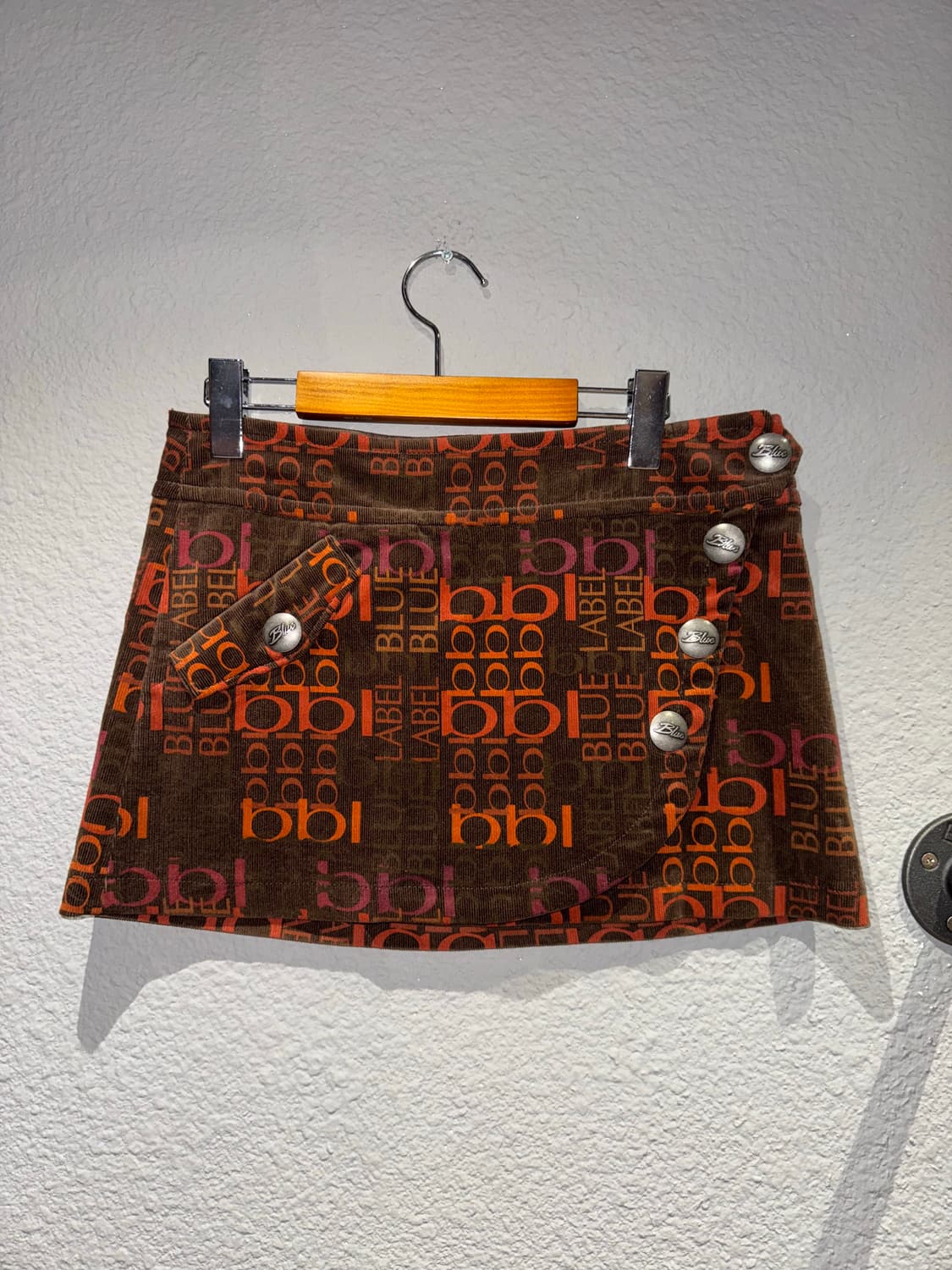 버버리 y2k 골덴 미니스커트  상품이미지7