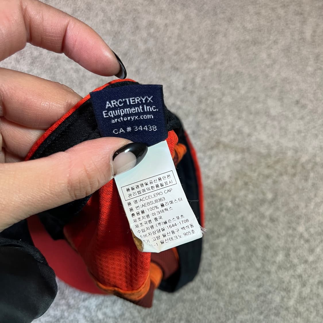 아크테릭스 캡 상품이미지5