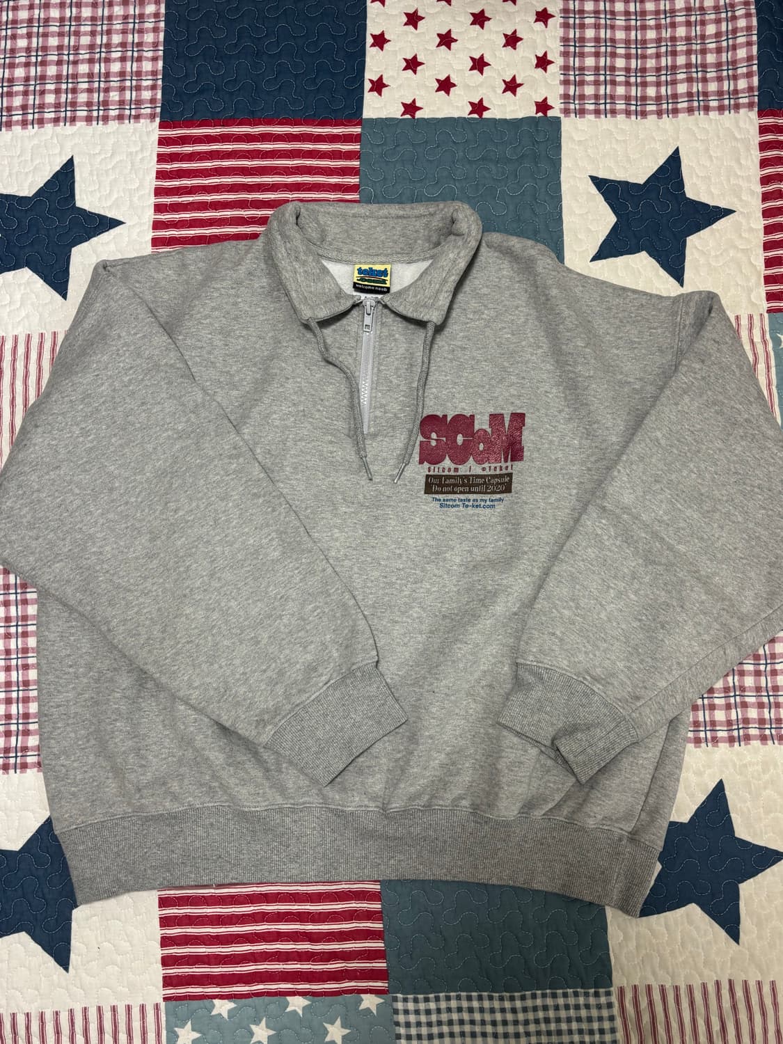 테켓 하프집업 맨투맨  상품이미지1