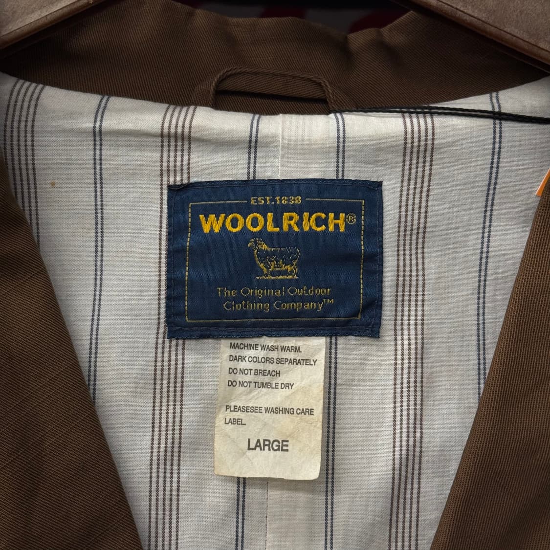 00s 울리치 브라운 블레이져 헌팅 스포츠 자켓 마이 상품이미지6