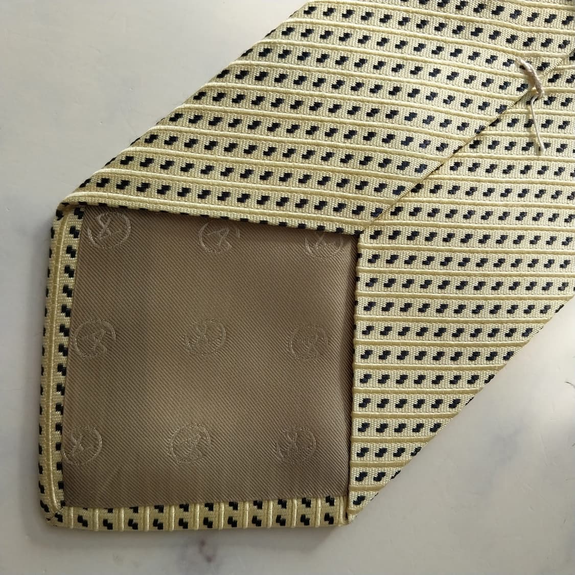 조르지오 아르마니 레몬 패턴 넥타이 9.9cm A+등급 K1870 상품이미지7