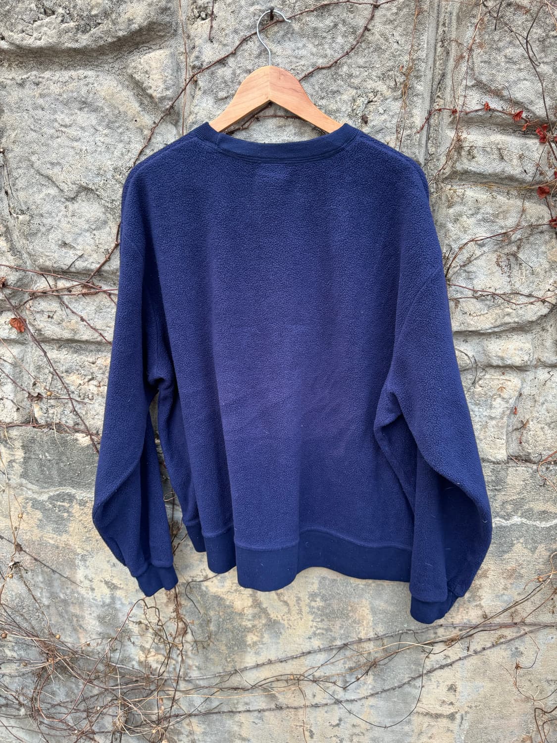 디즈니 빈티지 동키 후리스 플리스 스웻 셔츠 맨투맨 네이비 상품이미지2