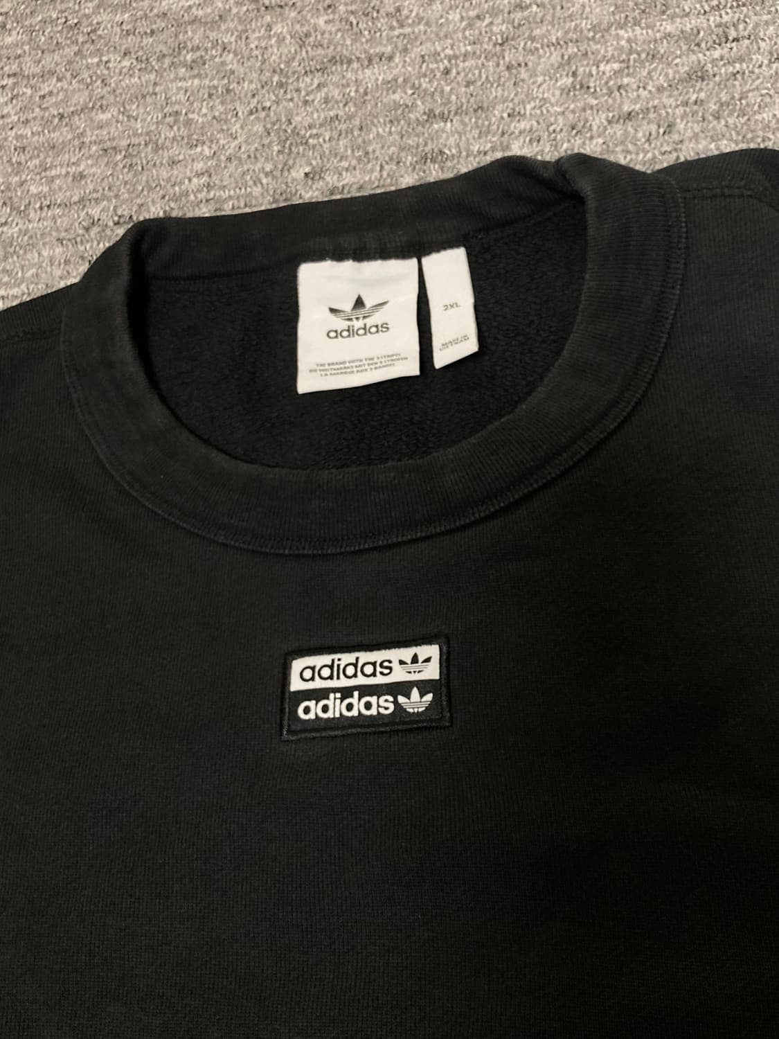 아디다스 블랙 맨투맨 2XL 상품이미지2