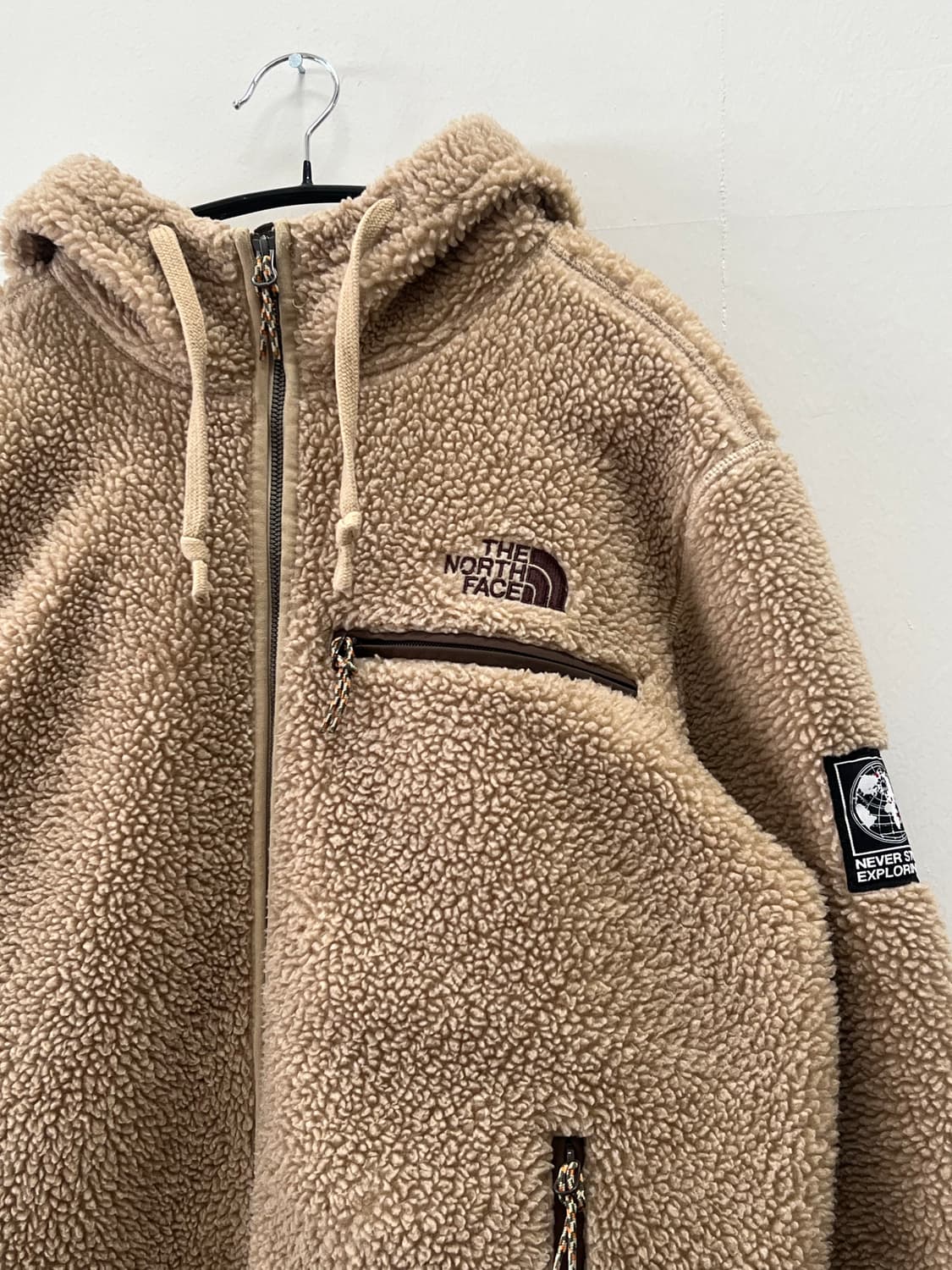 노스페이스 그리즐리 브라운 후리스 자켓 상품이미지3