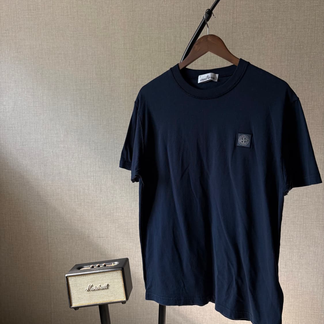 스톤 아일랜드 박스로고 라운드 반팔 티셔츠 상품이미지5