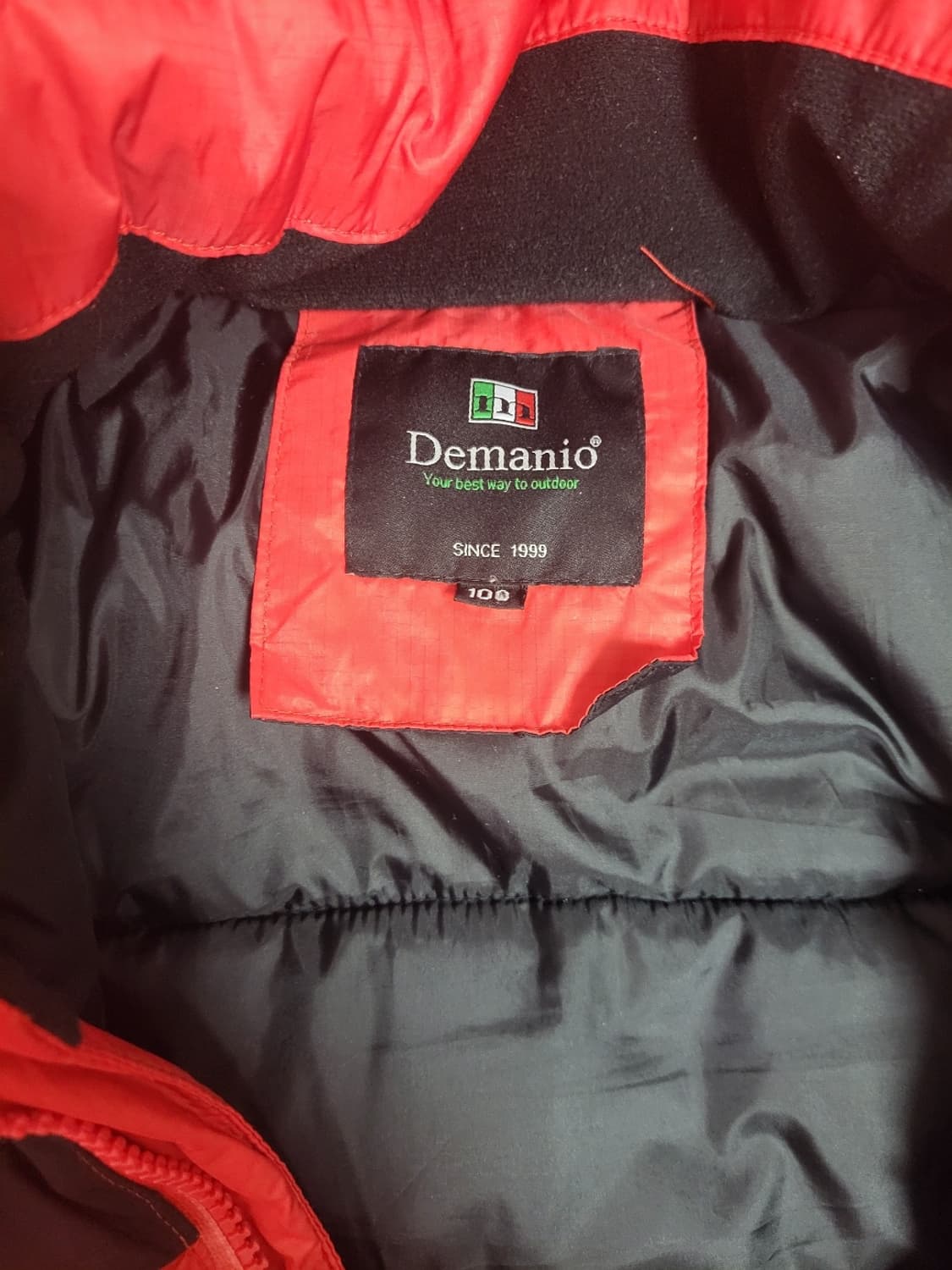 급처상태좋음!Demanio 패딩 아웃도어 등산복 나이키st아디다스스탈 상품이미지4