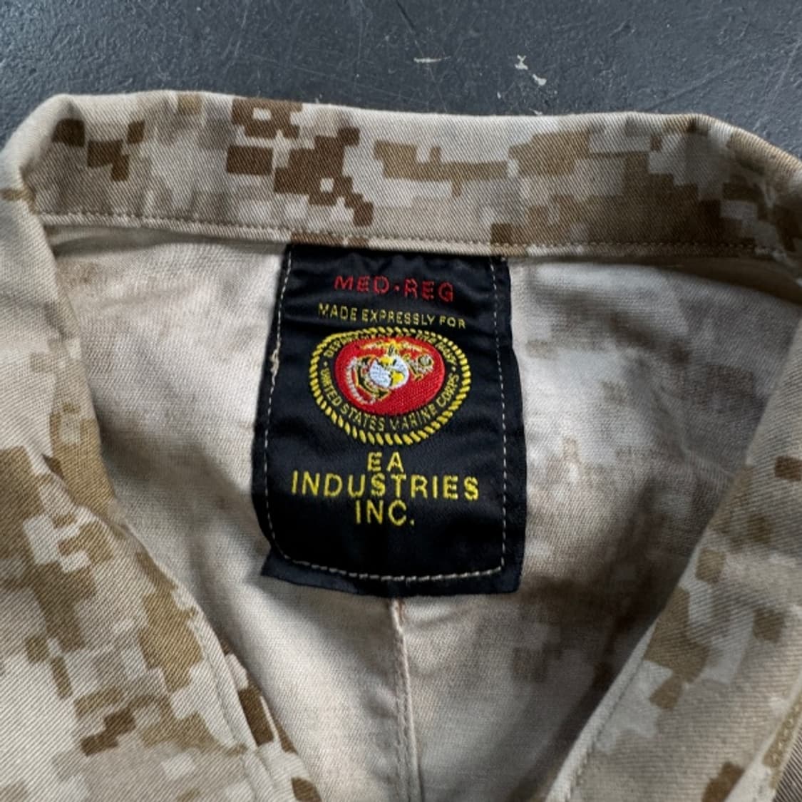 100 미해병대 USMC 데저트 마펫 셔츠  상품이미지3