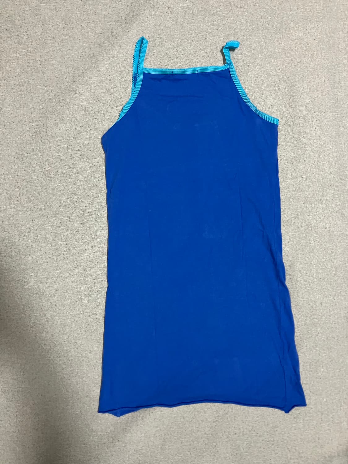 [M] ans dotsloevner 미니 드레스 블루 상품이미지5