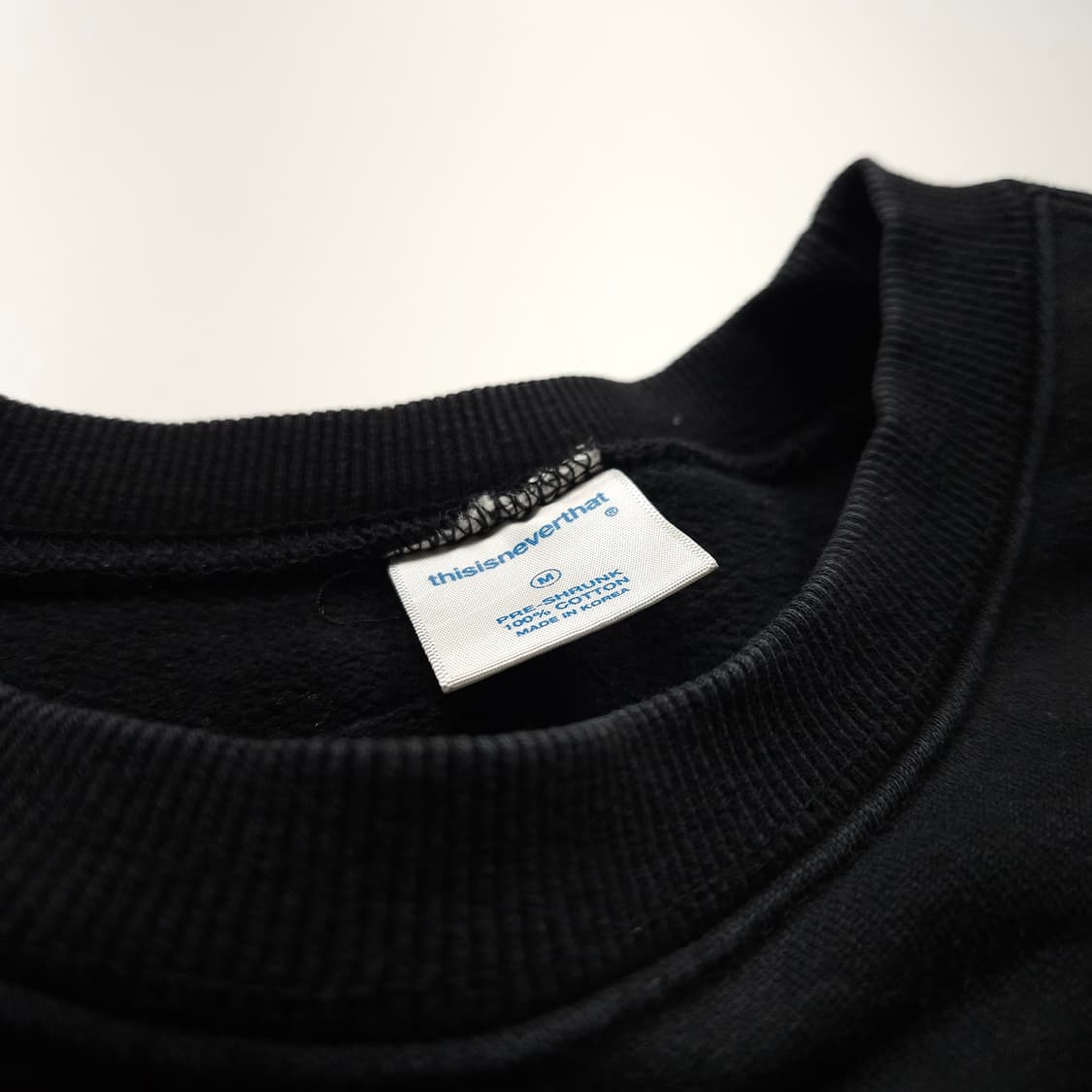 디스이즈네버댓 빅로고 박시핏 스웻 셔츠 (L) 상품이미지5