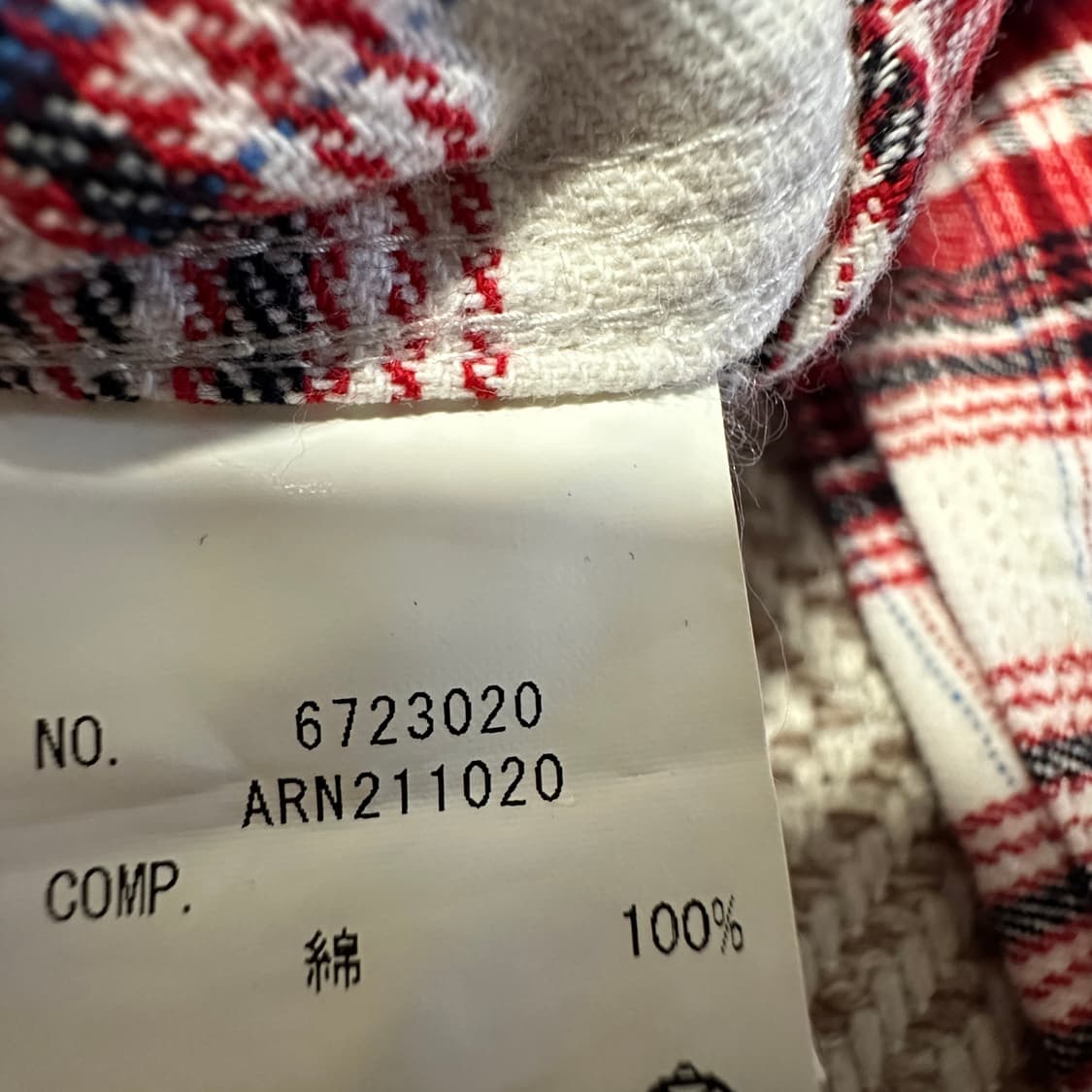 URBAN RESEARCH heavy check shirt 상품이미지4