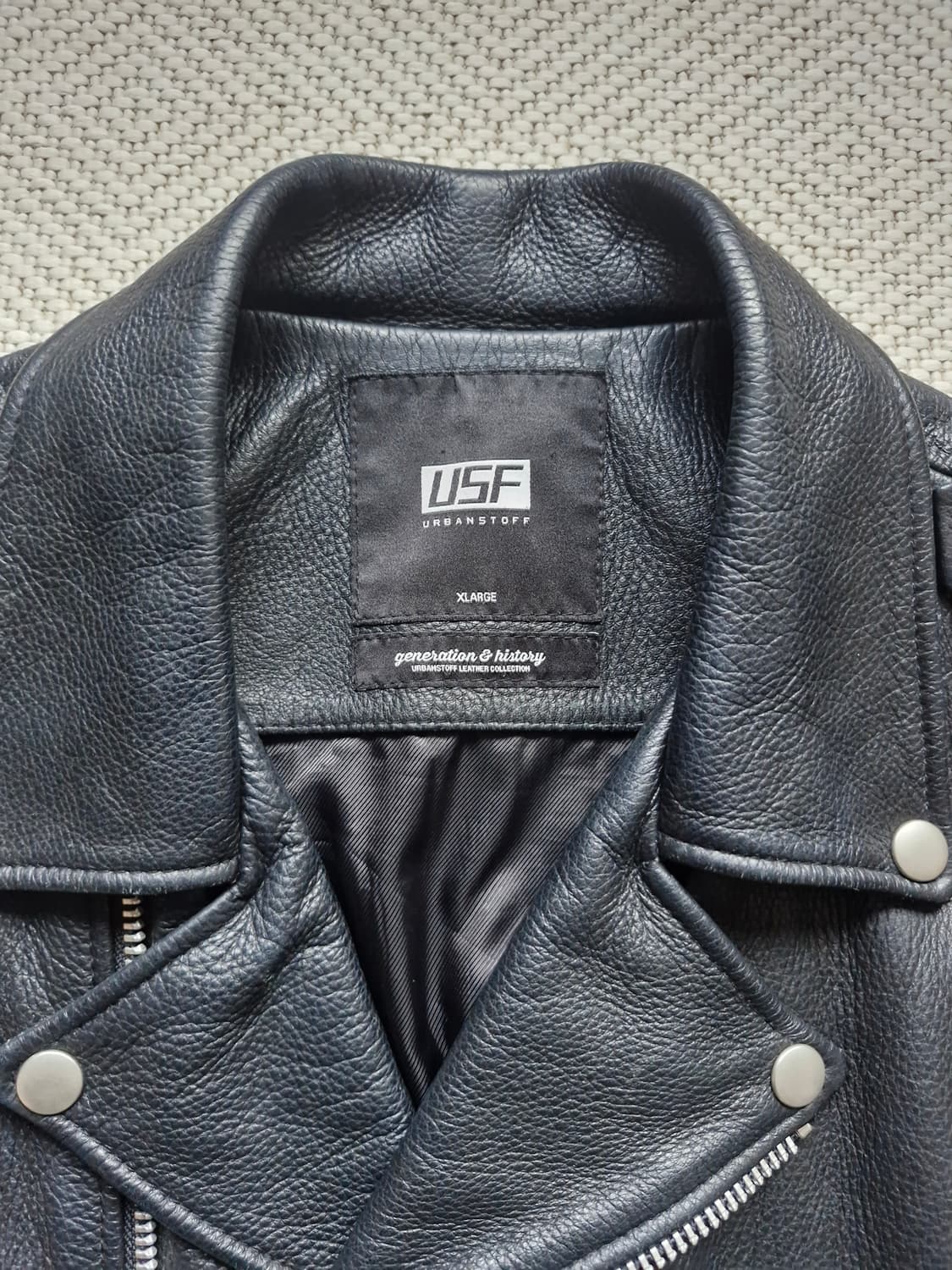 어반스터프 카우하이드 라이더자켓 XL  상품이미지3