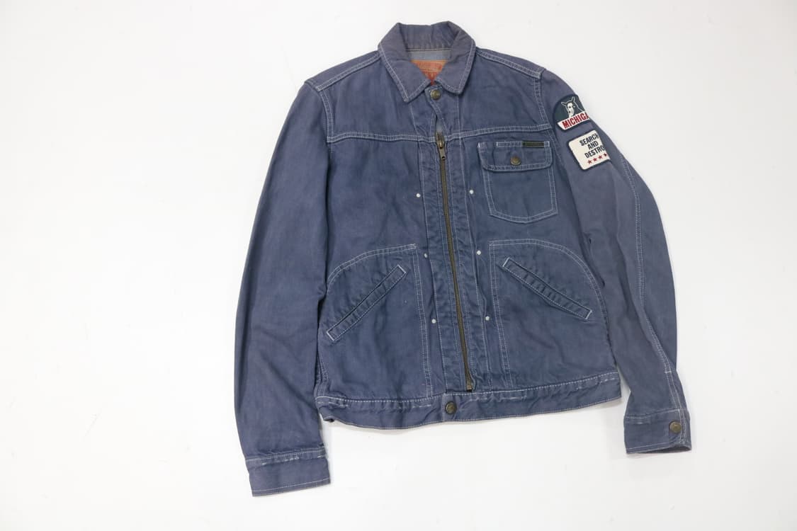 히스테릭글래머 빈티지 워싱 데님 자켓 상품이미지3