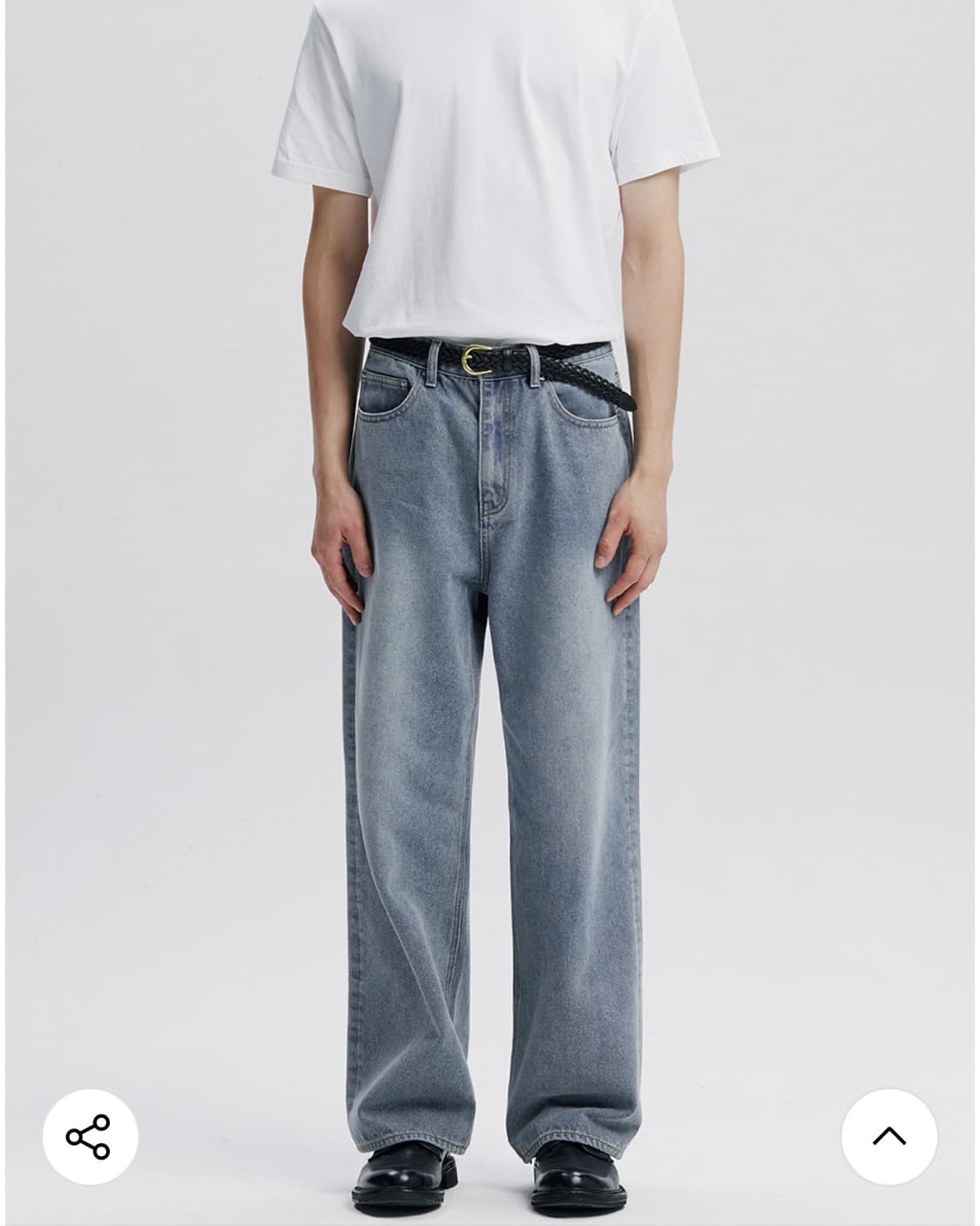 브랜디드 [스토커즈 콜라보] 컴피진스 스모키 라이트 블루 32 COMFY 상품이미지4