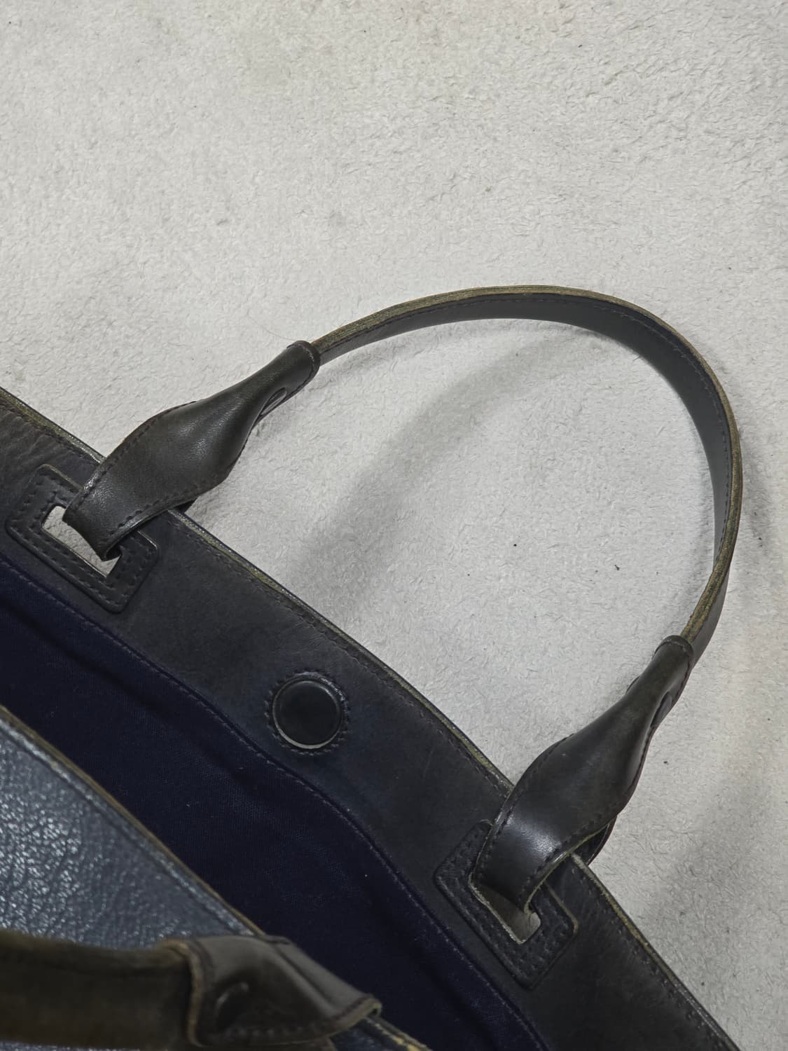 Genten 젠텐 네이비 토트백 상품이미지3