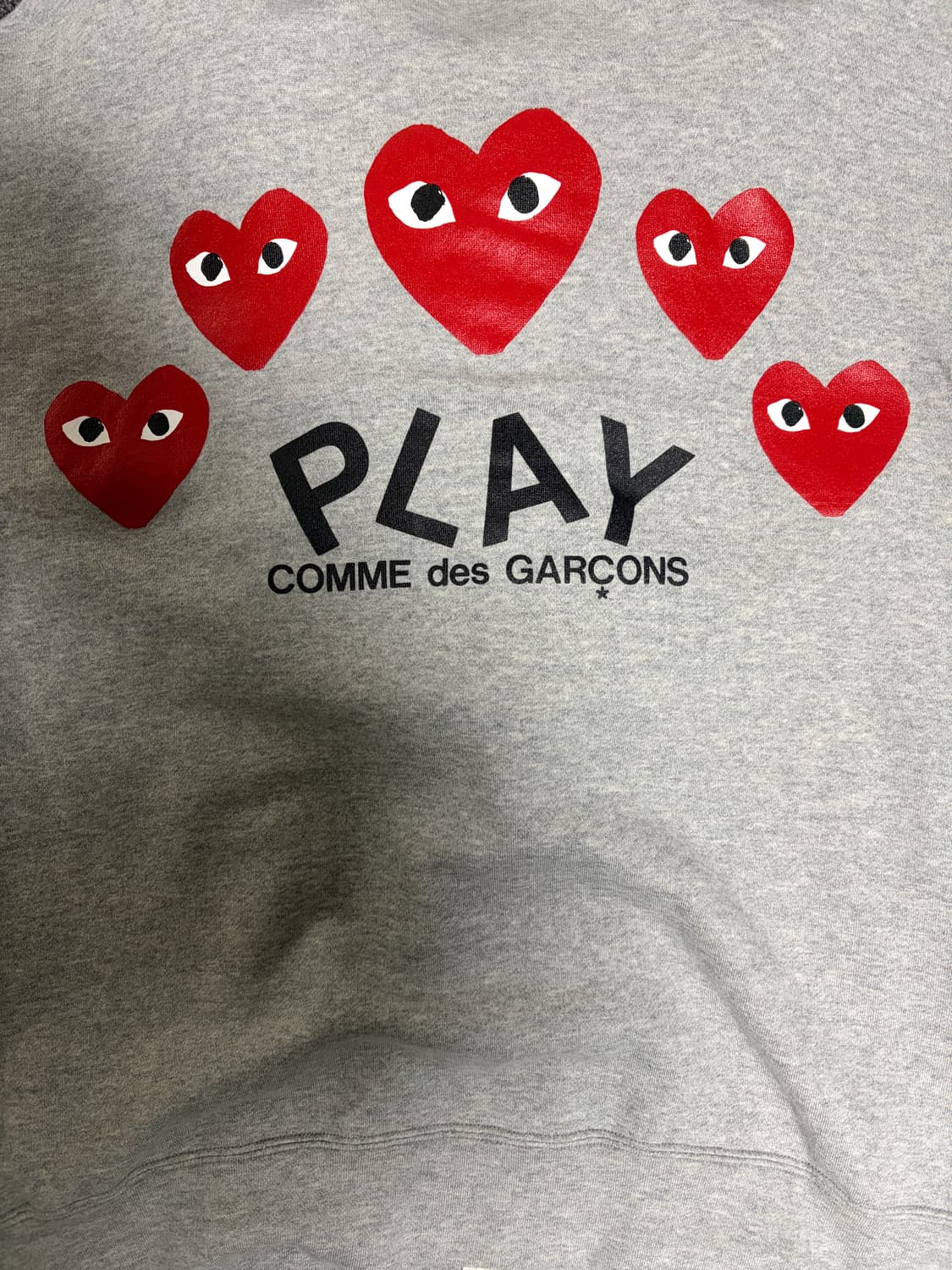 꼼데가르송 5하트 후드집업  상품이미지2