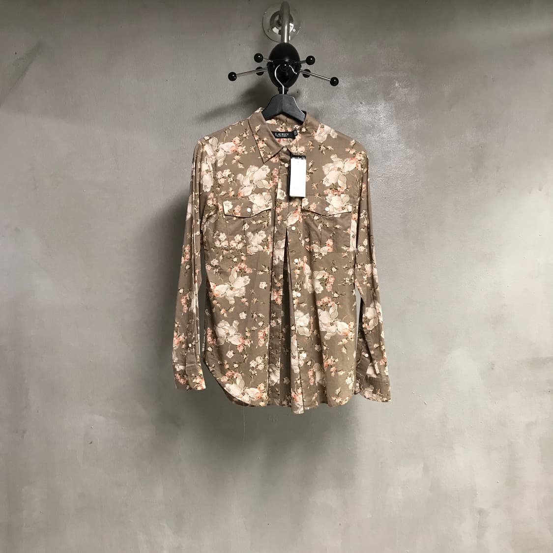 랄프로렌 블랙라벨 패턴 셔츠 새상품 M(W) 상품이미지1