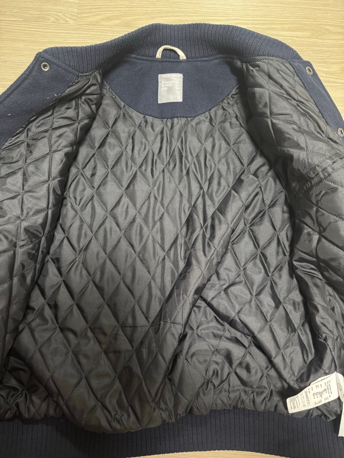 에잇세컨즈 바시티 자켓 L 상품이미지4