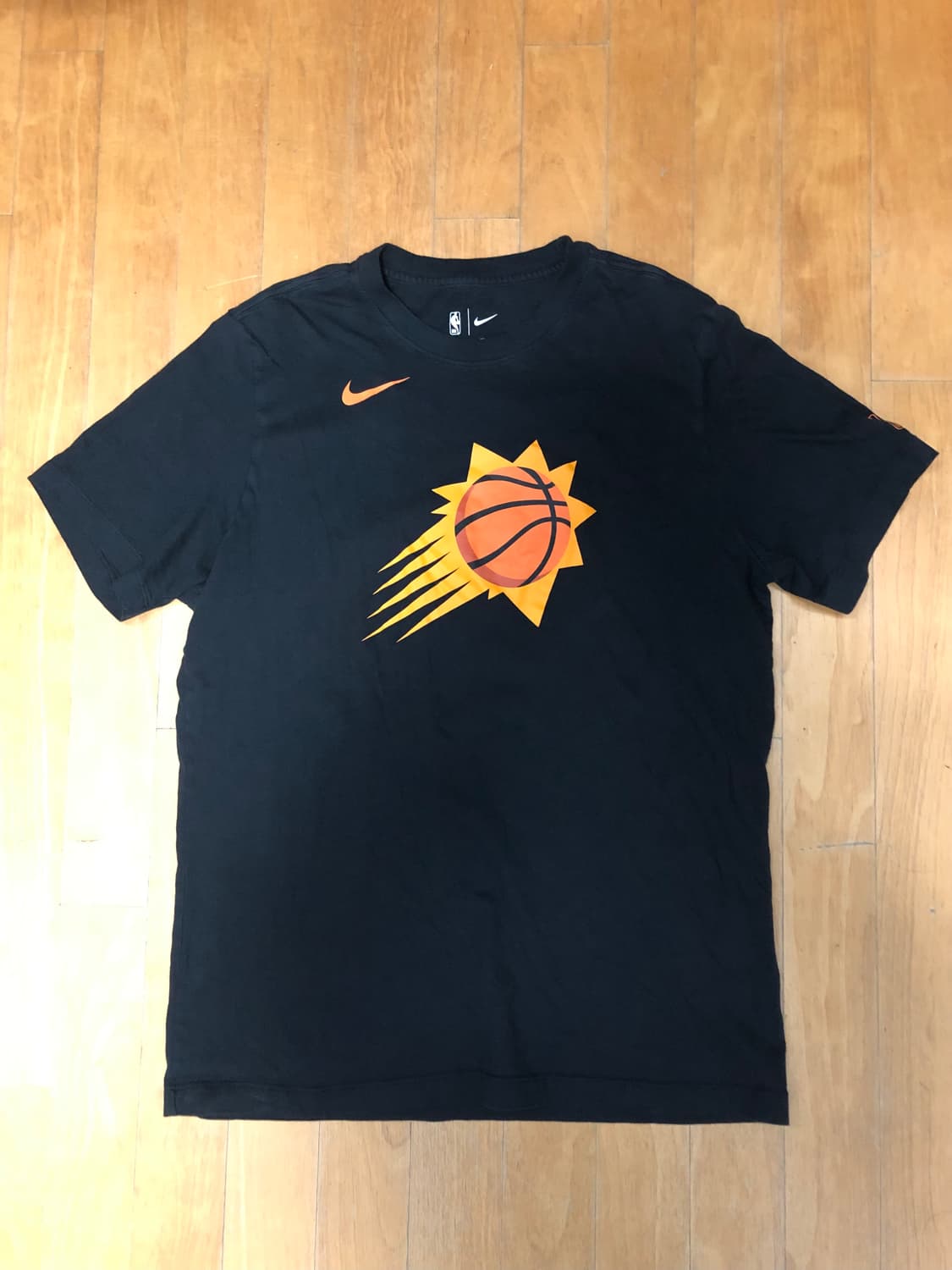 나이키 피닉스 선즈 NBA 반팔 티셔츠 블랙 L 상품이미지1