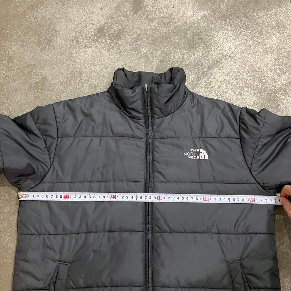N229 노스페이스 경량패딩 그레이 상품이미지6