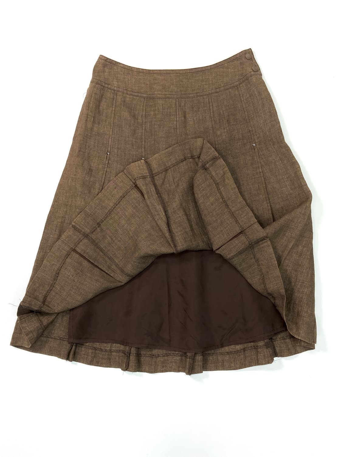 Kiyoko takase brown skirttttttt  상품이미지4